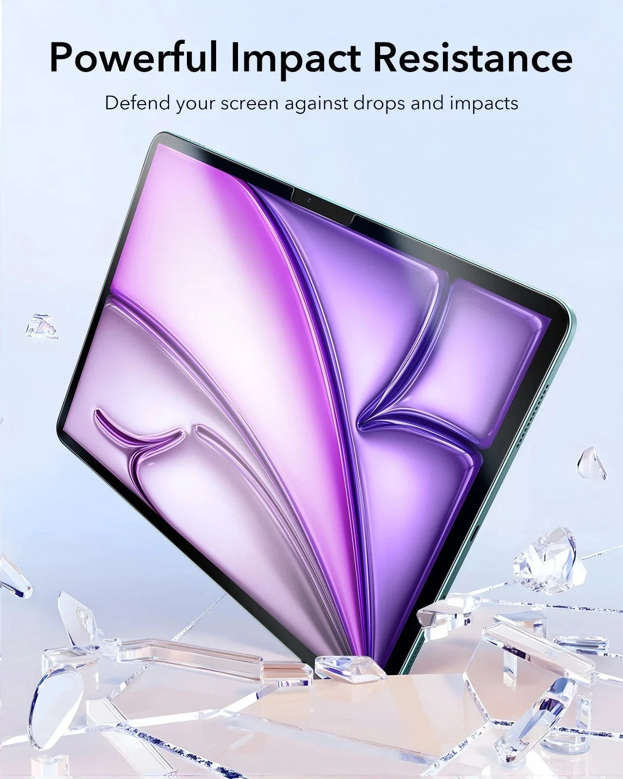 iPad Air 13" (2024) Paper-Feel Tempered Glass Screen Protector - 2 Pack - Image 6