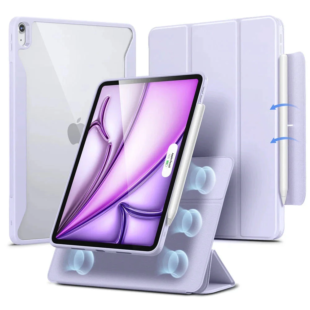 iPad Air 13ʺ (2024) Rebound Hybrid Case 360 - Purple