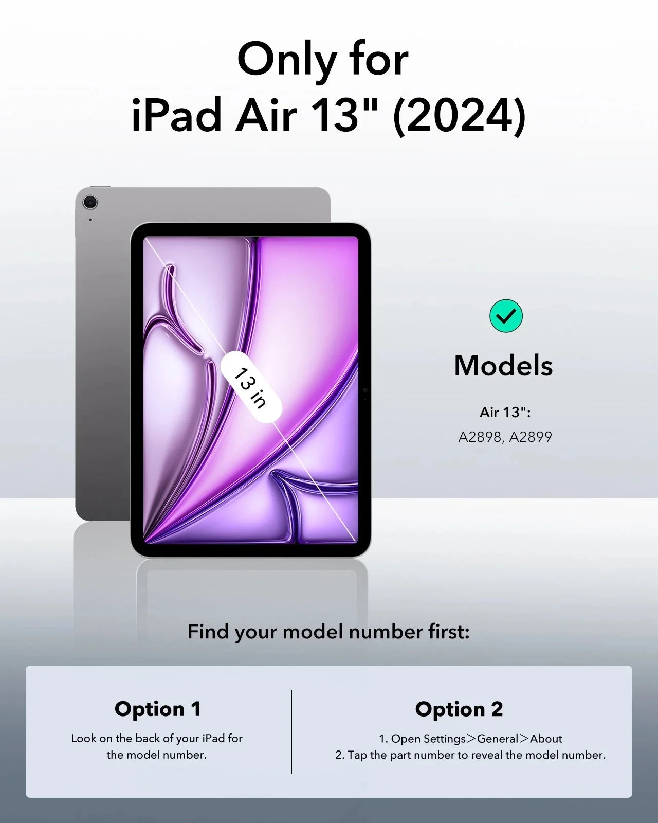 iPad Air 13ʺ (2024) Rebound Transformation Bundle - Navy Blue - Image 3