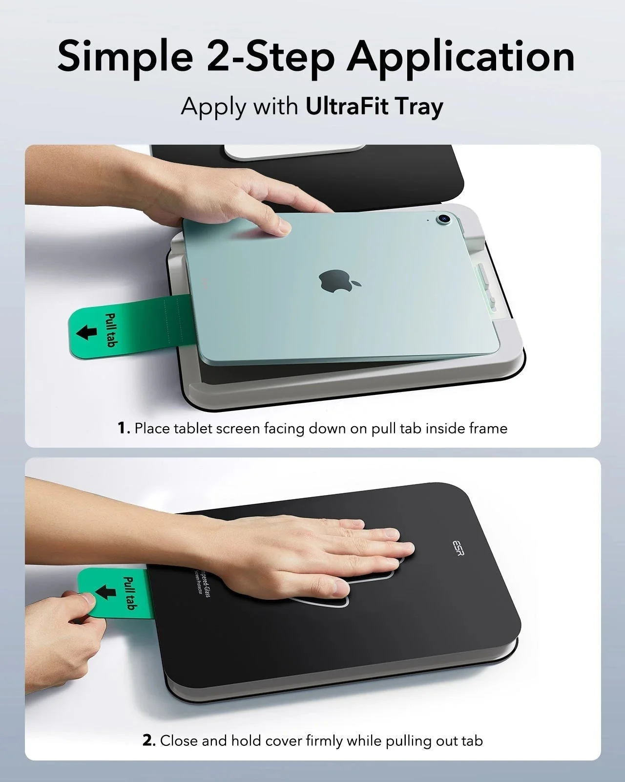 iPad Air 13" (2025) Paper-Feel Screen Protector Set - 2 Paper-Feel + 2 UltraFit Classic - Image 11