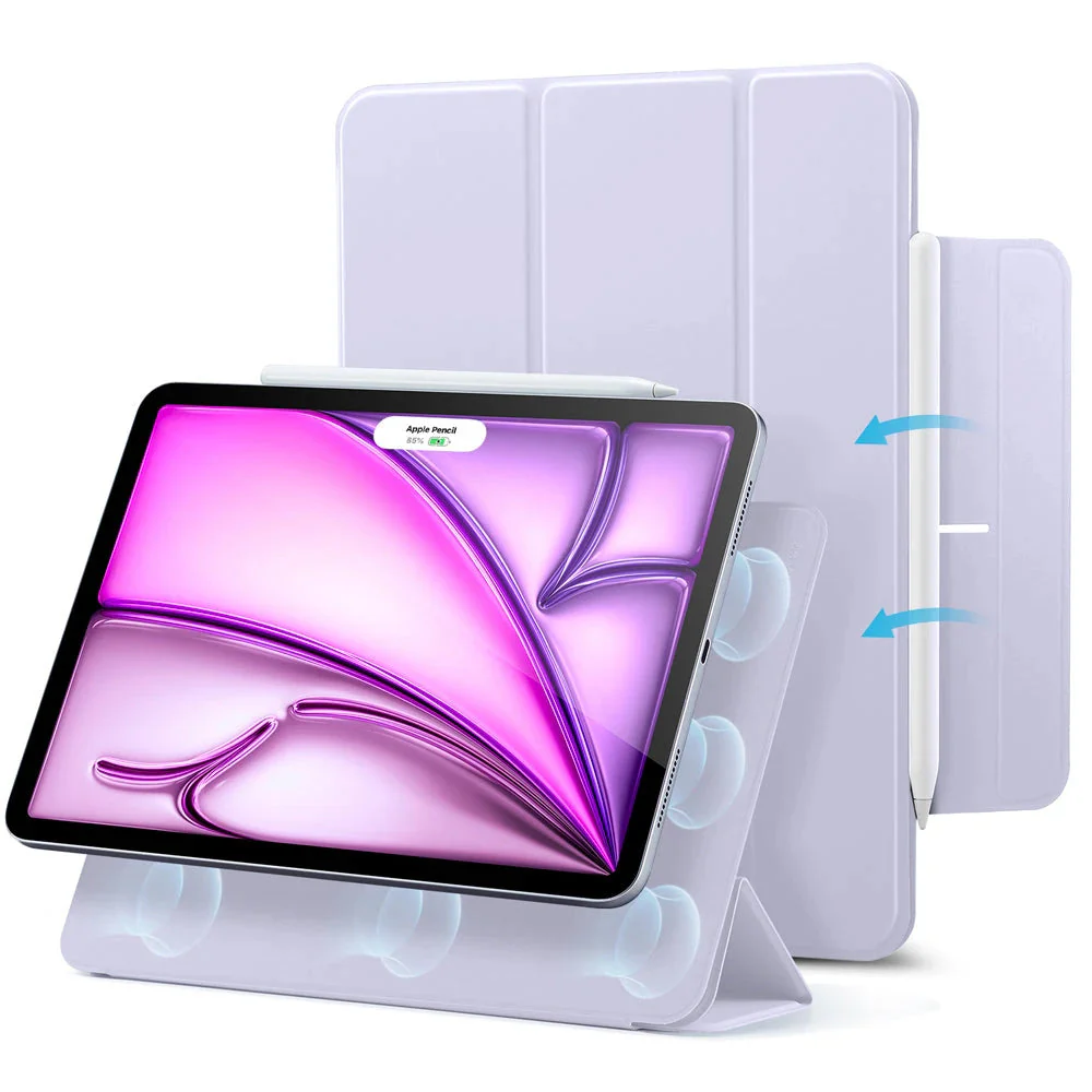 iPad Air 13" (2025) Rebound Magnetic Case - Light Purple