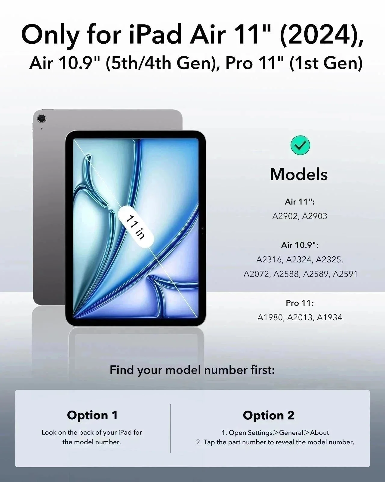 iPad Air 11ʺ (2024), Air 10.9ʺ (5th/4th Gen) Rebound Magnetic Case - Rose Gold - Image 2