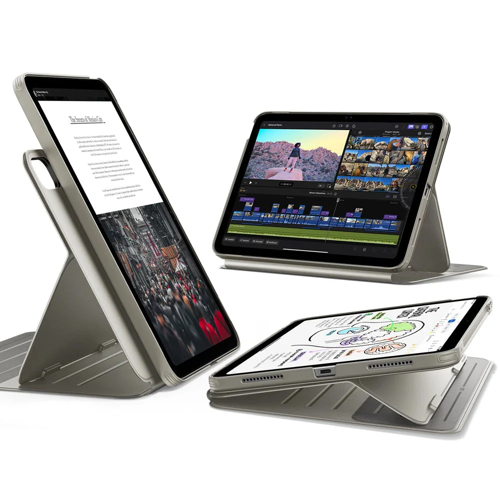 iPad Air 11" (2024), Air 10.9" (5th/4th Gen) Shift Magnetic Case - Titanium
