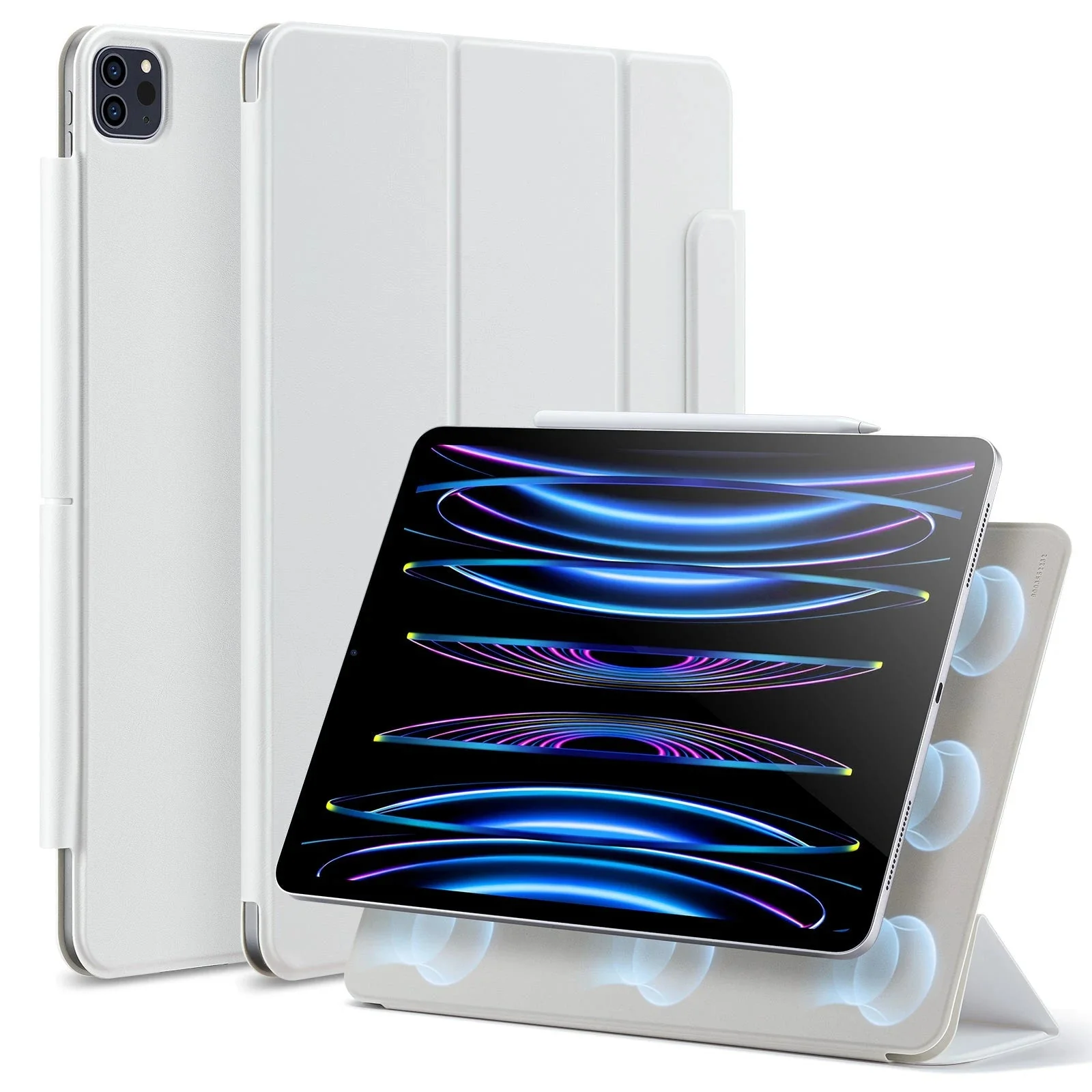 iPad Pro 11" (2022/2021/2020) Rebound Magnetic Case - Brilliant White