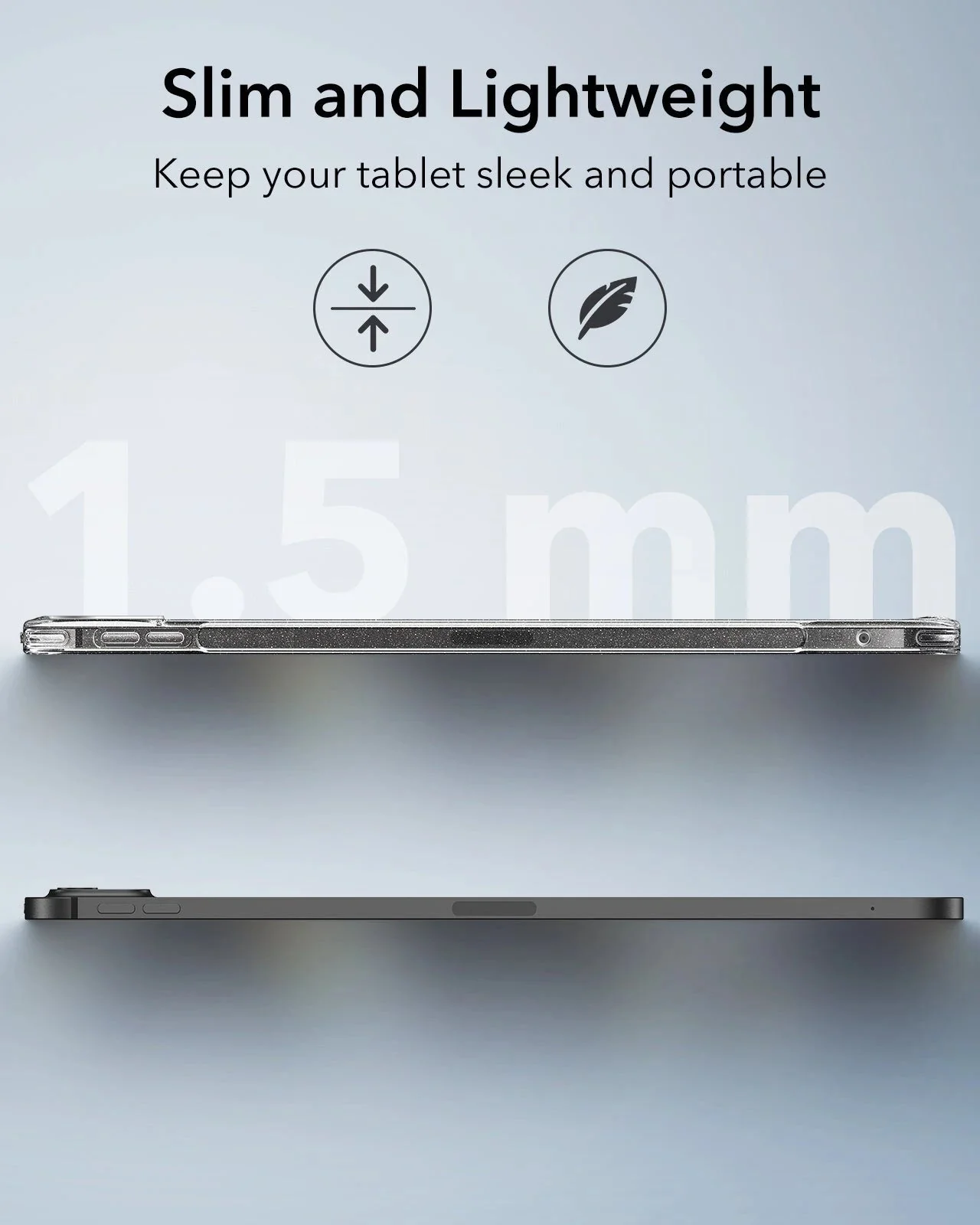 iPad Pro 11ʺ (2024) Classic Hybrid Protection Bundle - Clear Black - Image 4