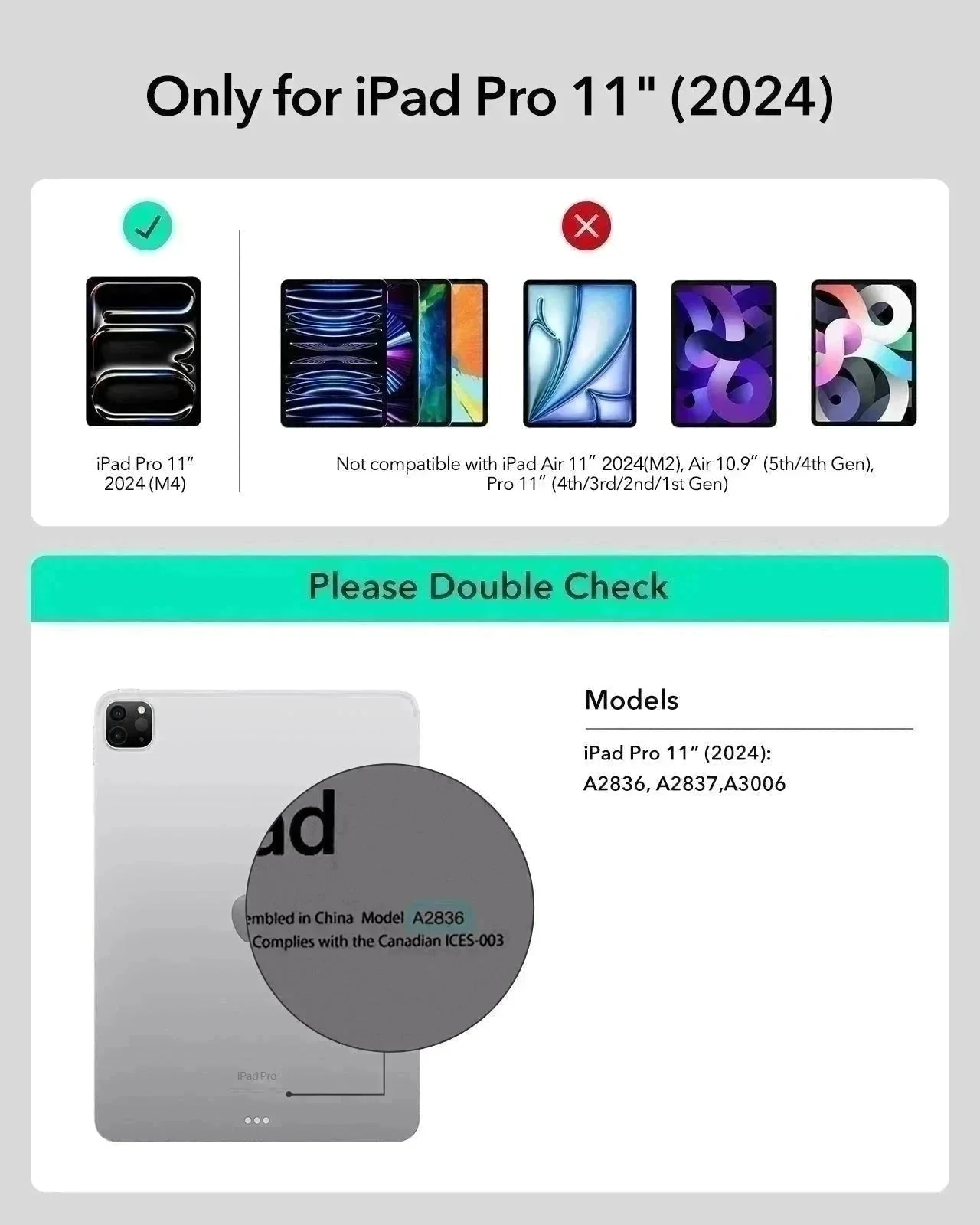 iPad Pro 11ʺ (2024) Rebound Magnetic Keyboard Case 360 Pencil Bundle - US Layout-Black - Image 2