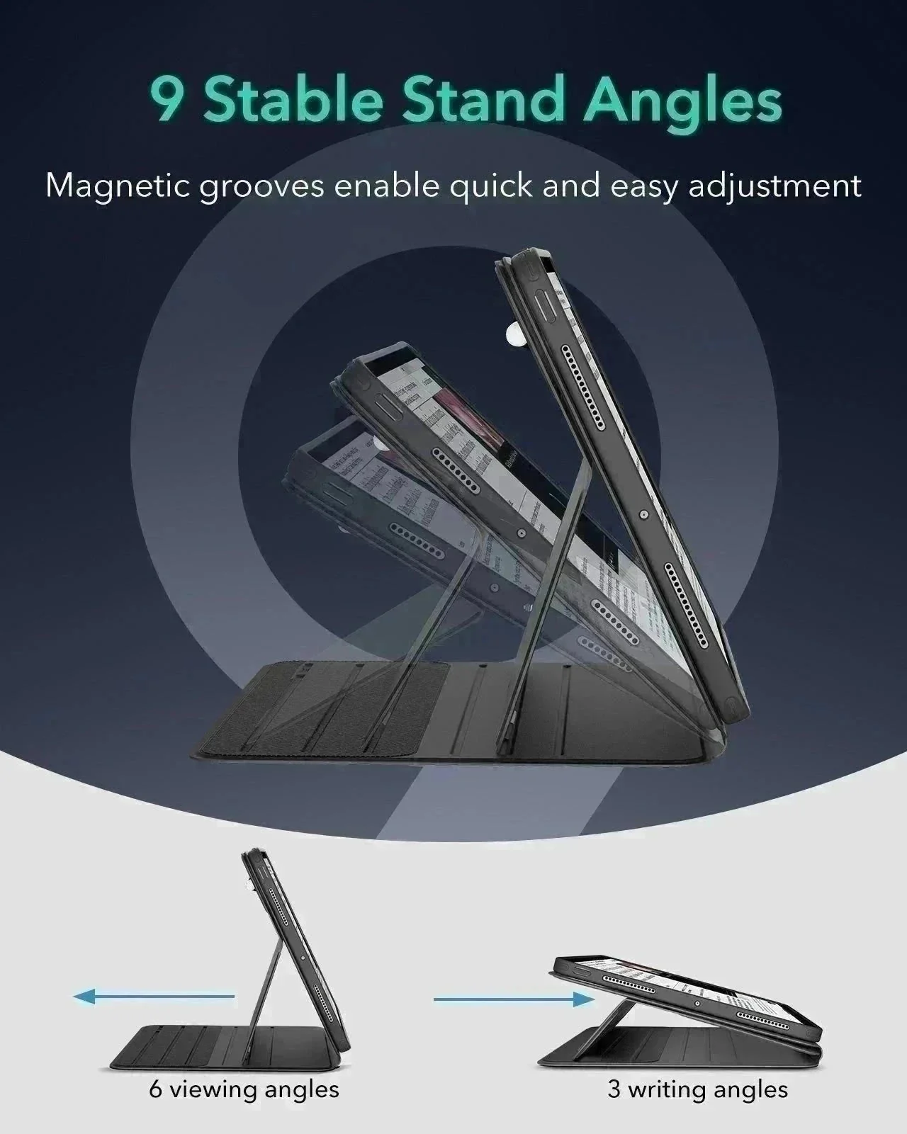 iPad Pro 11ʺ (2024) Shift Magnetic Case - Black - Image 7