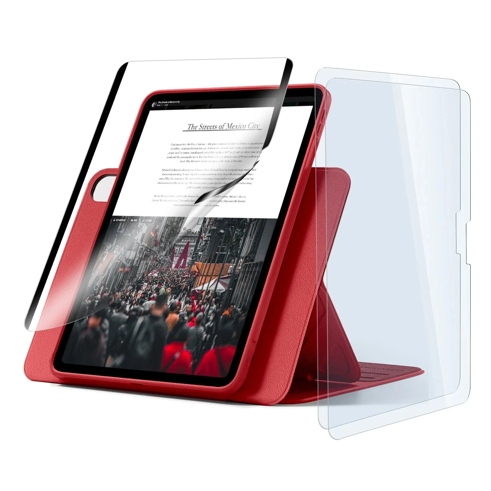 iPad Pro 11" (2024) Shift Transformation Bundle - Red