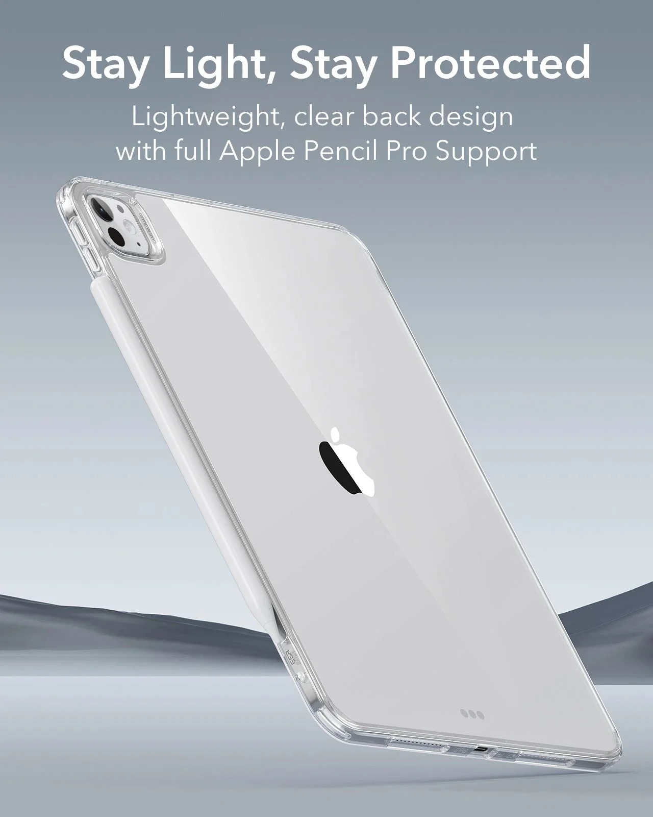 iPad Pro 13ʺ (2024) Classic Hybrid Protection Bundle - Clear Black - Image 4