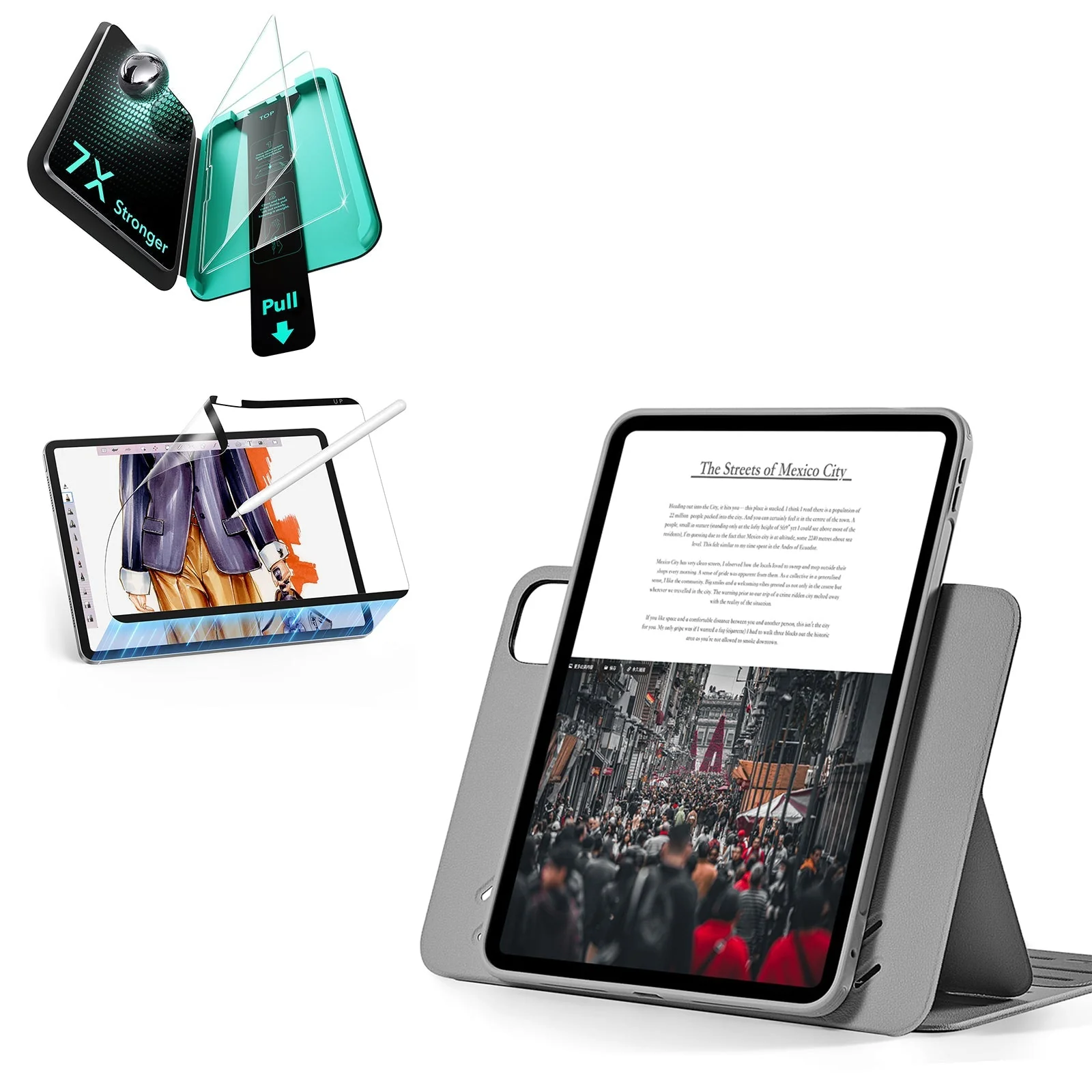 iPad Pro 13" (2025) Shift Transformation Bundle - Grey