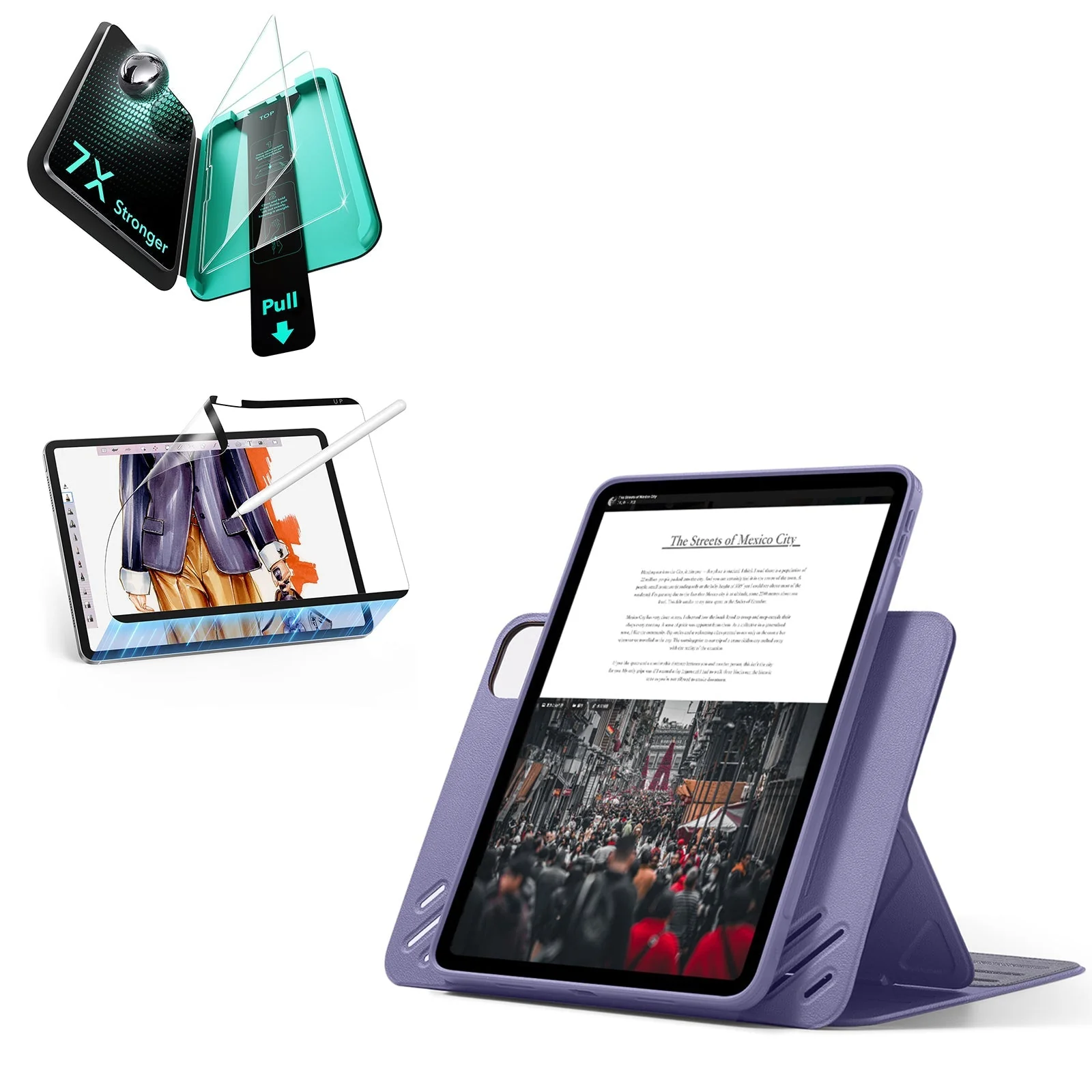 iPad Pro 13" (2025) Shift Transformation Bundle - Purple