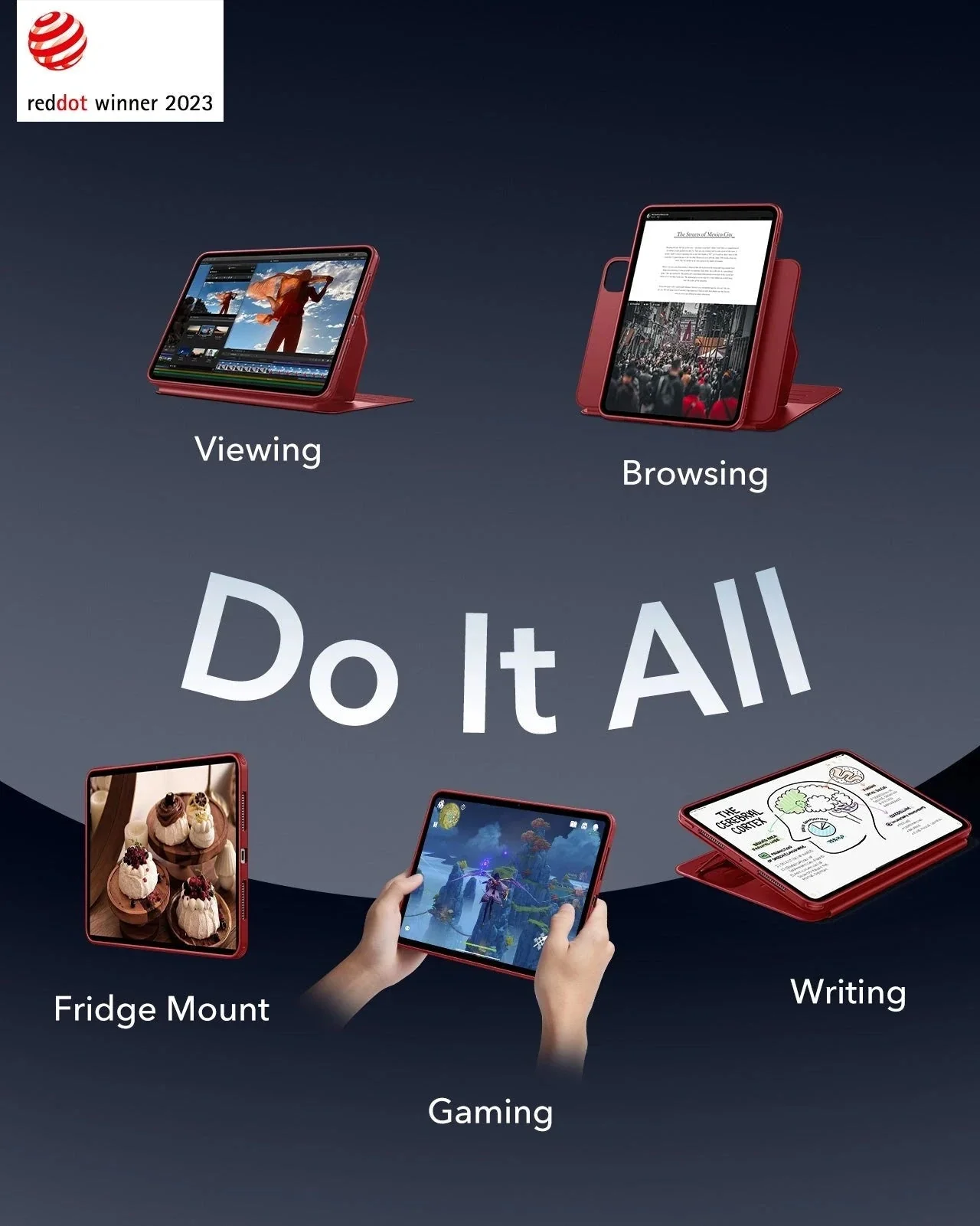 iPad Pro 13" (2025) Shift Transformation Bundle - Red - Image 3