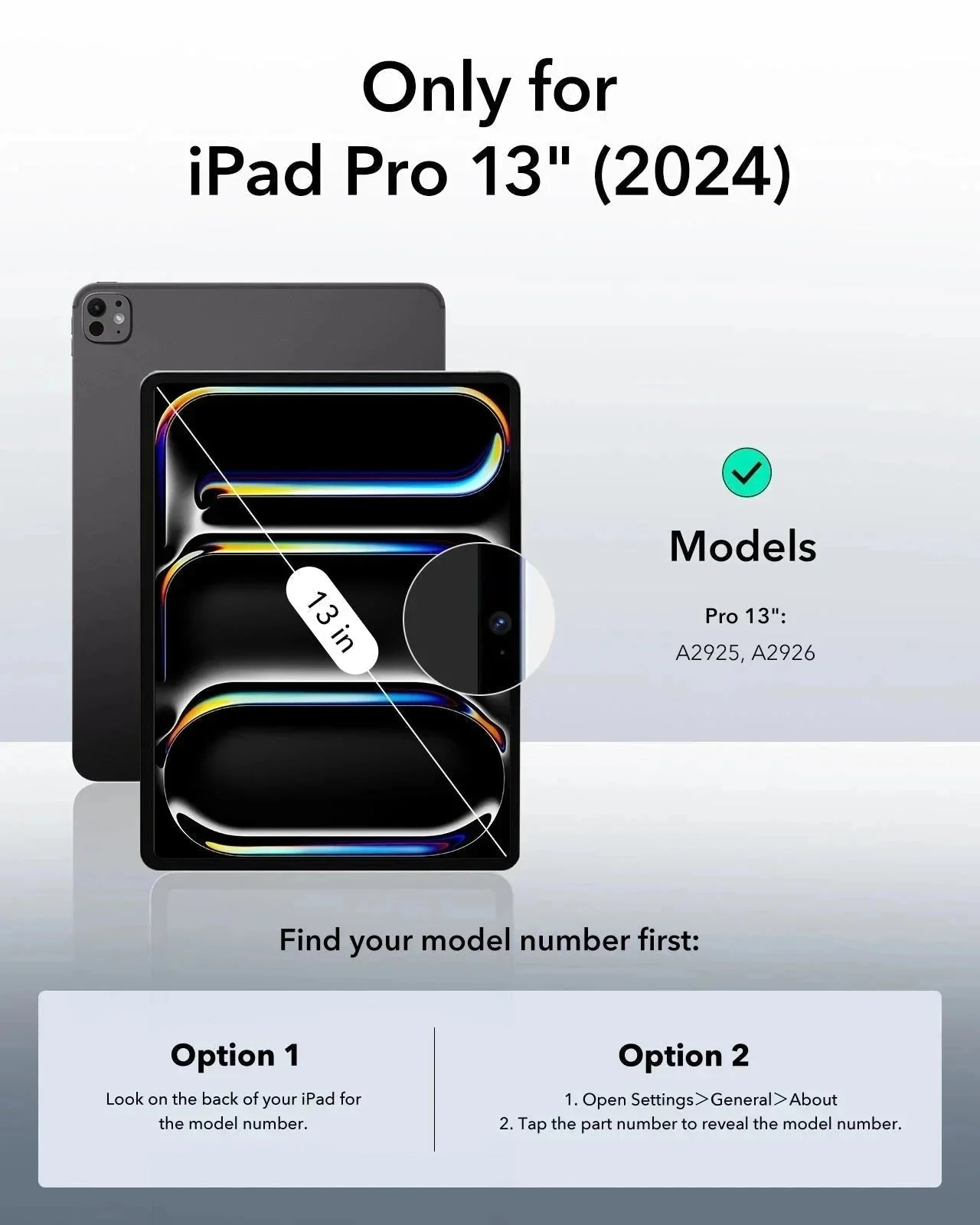iPad Pro 13ʺ (2024) Rebound Hybrid Case 360 with Digital Pencil Bundle - Brilliant White - Image 2