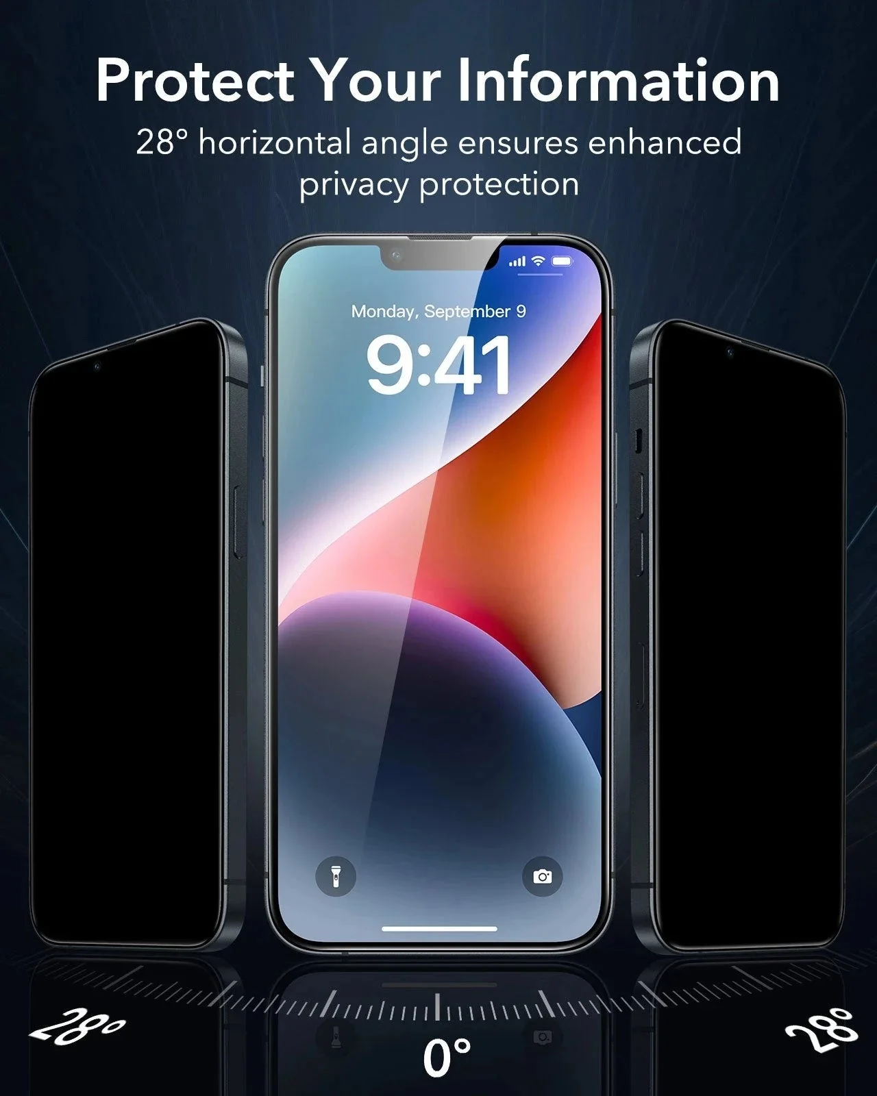 iPhone 14 Plus/13 Pro Max UltraFit Armorite Privacy Screen Protector - 3 Pack - Image 3