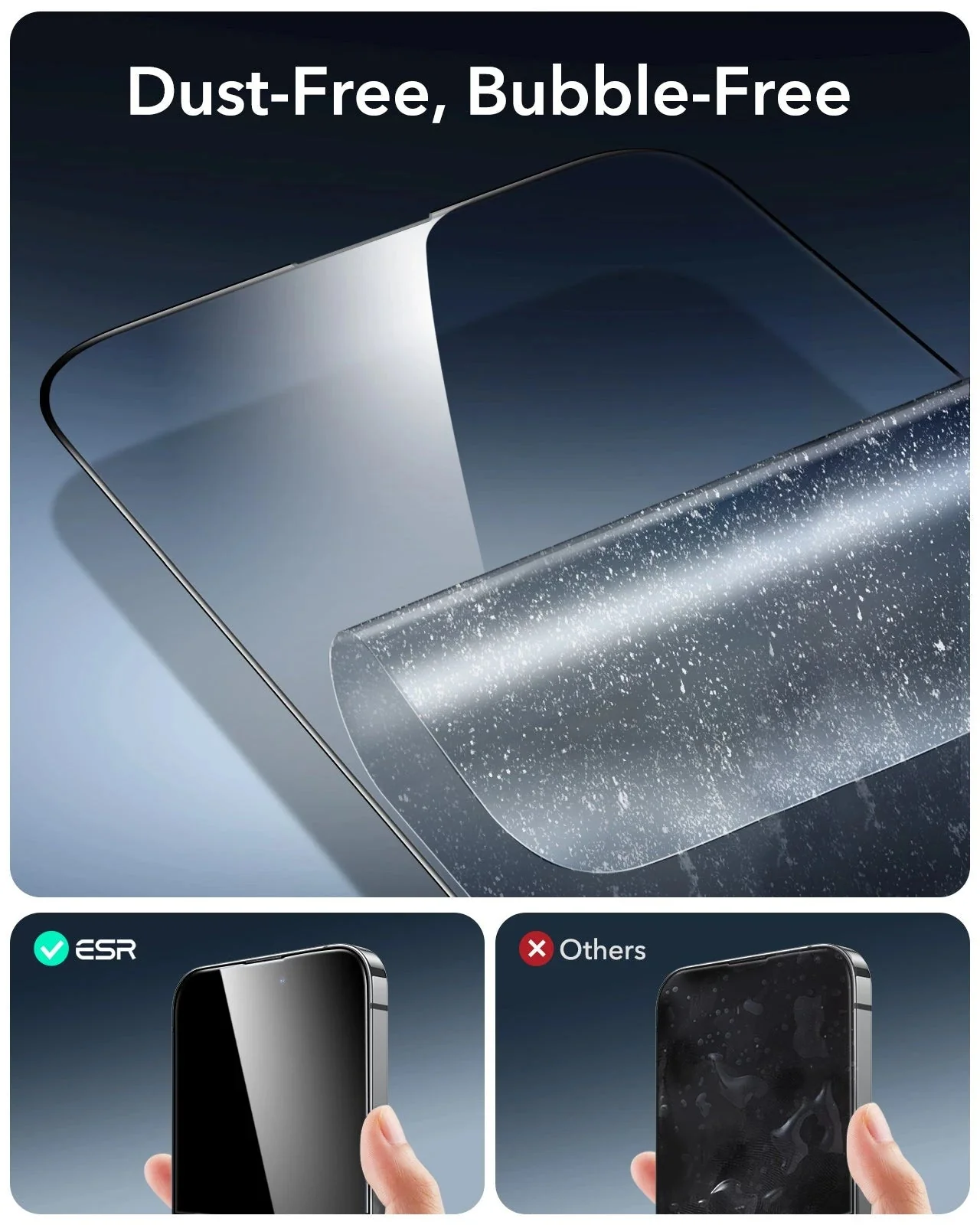 iPhone 14 Pro UltraFit Armorite Screen Protector - 3 Pack - Image 4