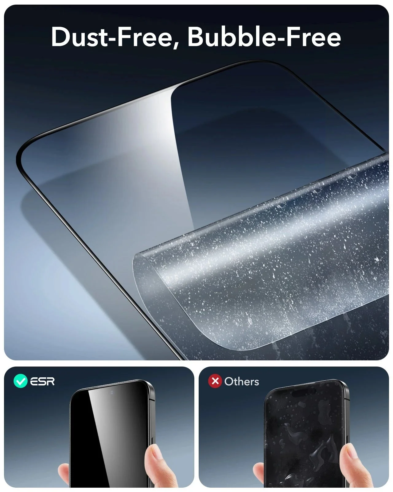 iPhone 15 Pro UltraFit Armorite Screen Protector - 3 Pack - Image 4