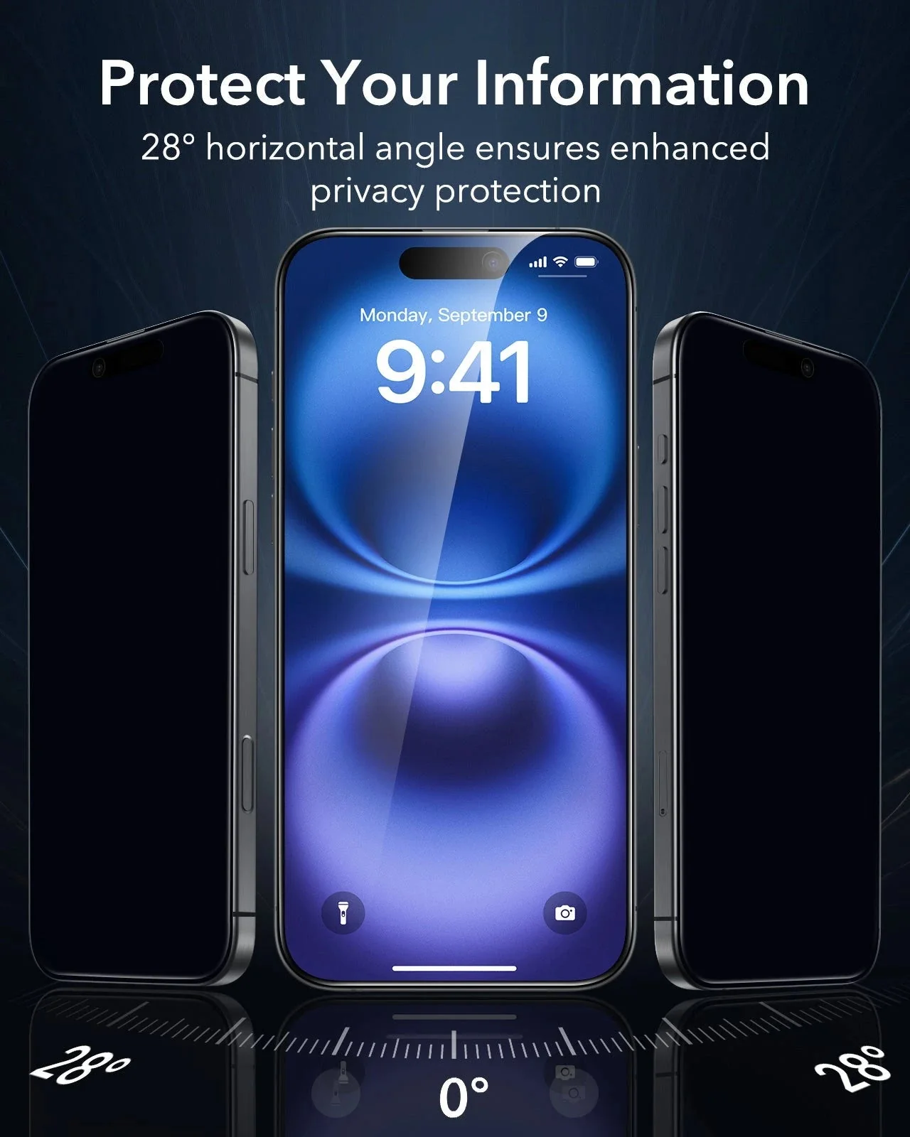 iPhone 16/15 UltraFit Armorite Privacy Screen Protector - 3 Pack - Image 3