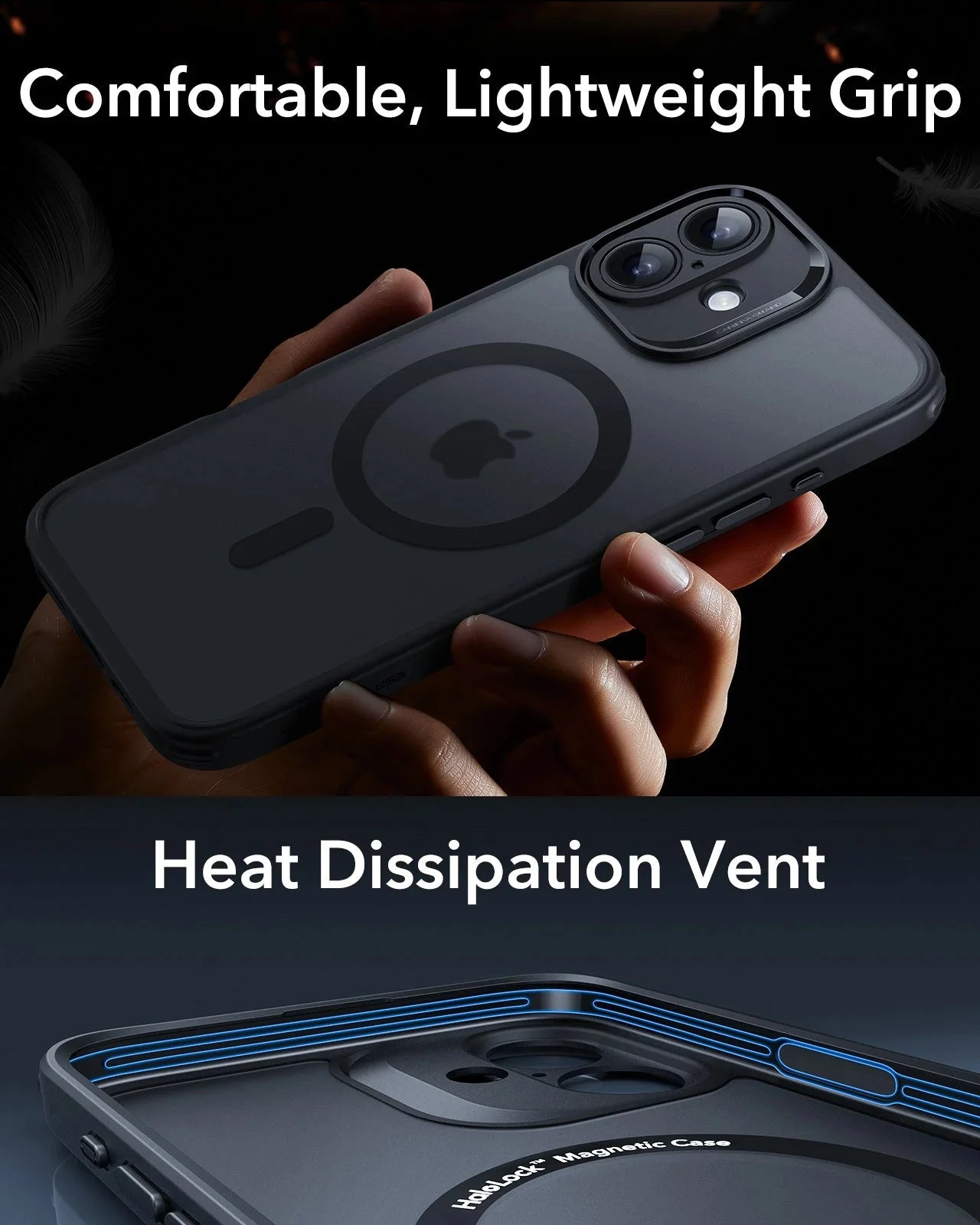 iPhone 16 Classic Pro Case (HaloLock) Set - Clear - Image 7