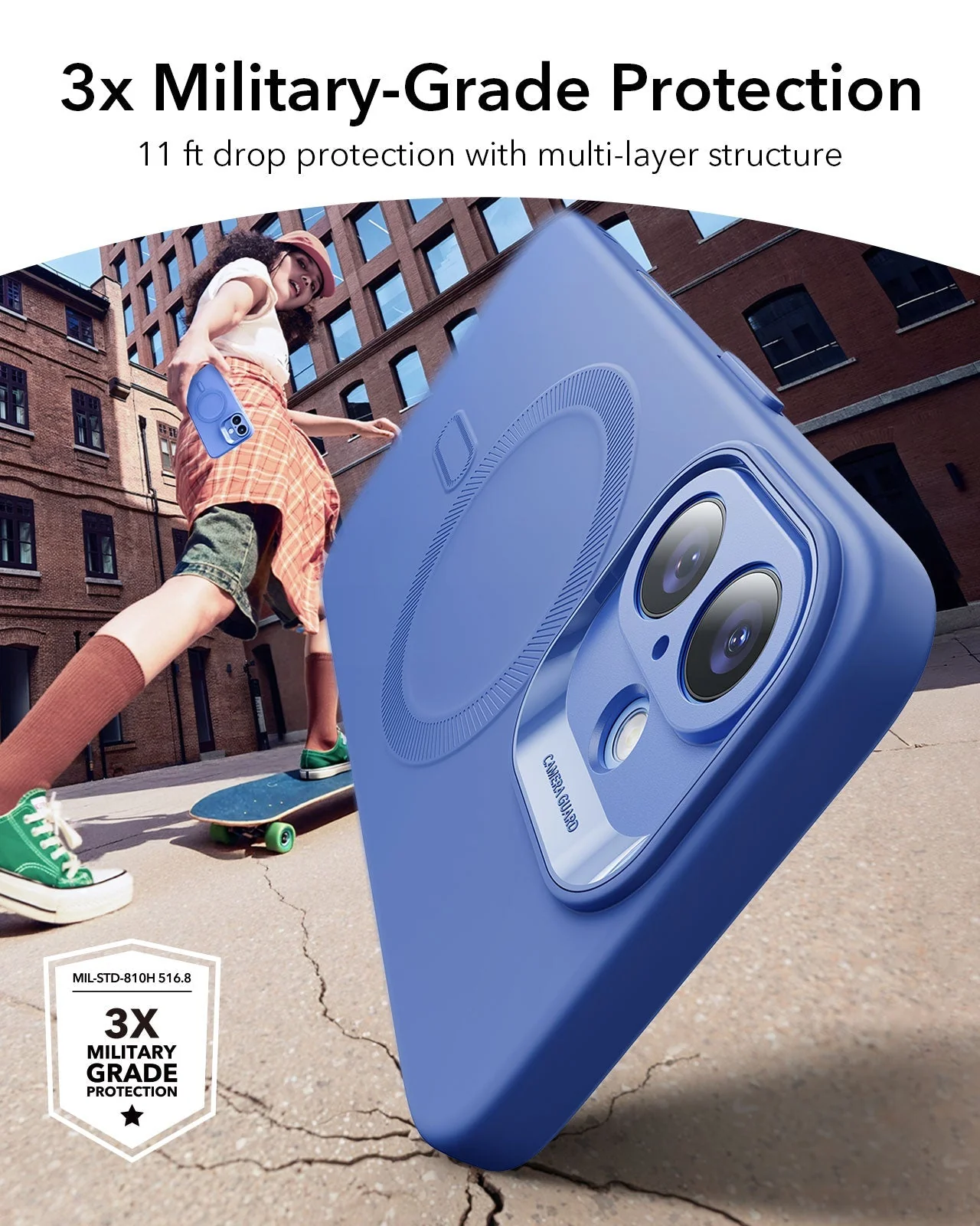 iPhone 16 Cloud Soft Magnetic Case (Camera Control) - Ultramarine - Image 3