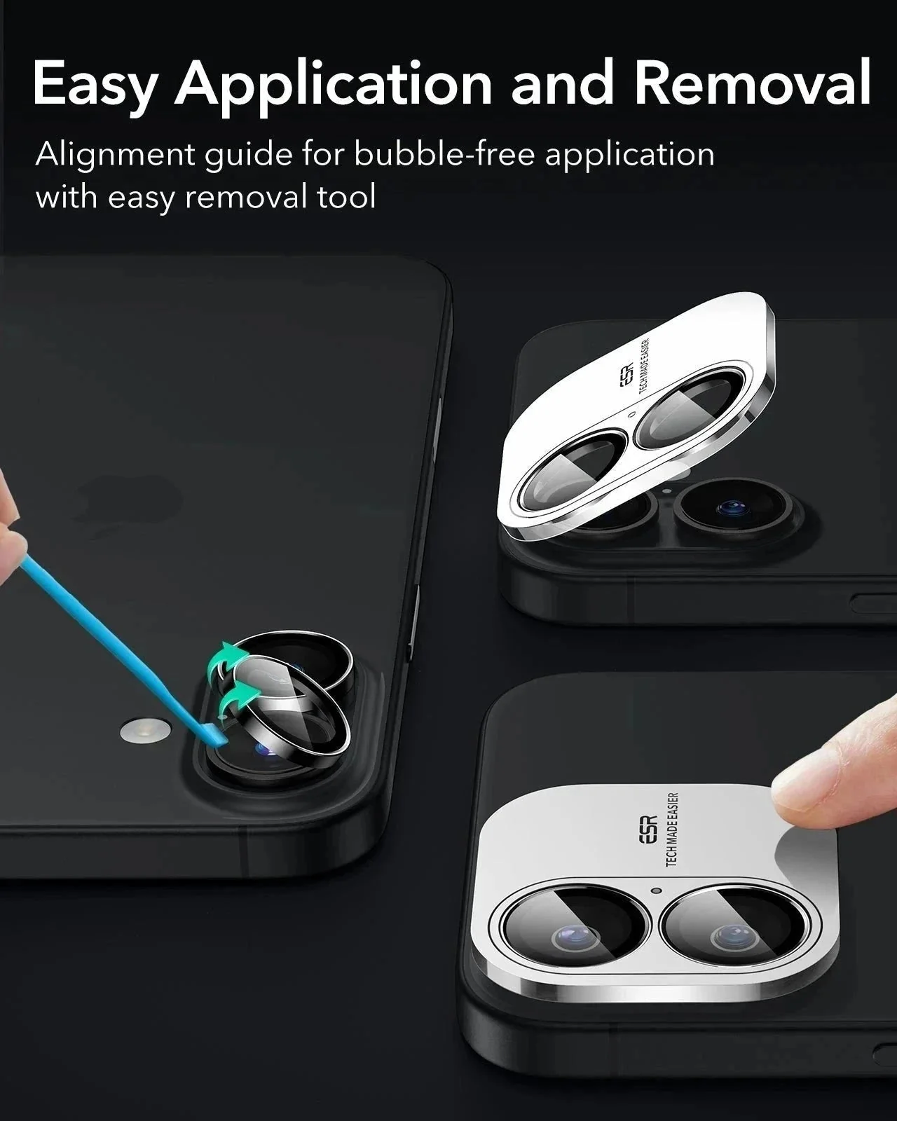 iPhone 16 Cyber Tough Magnetic Case Protection Bundle (Camera Control, Stash Stand) - Black - Image 17