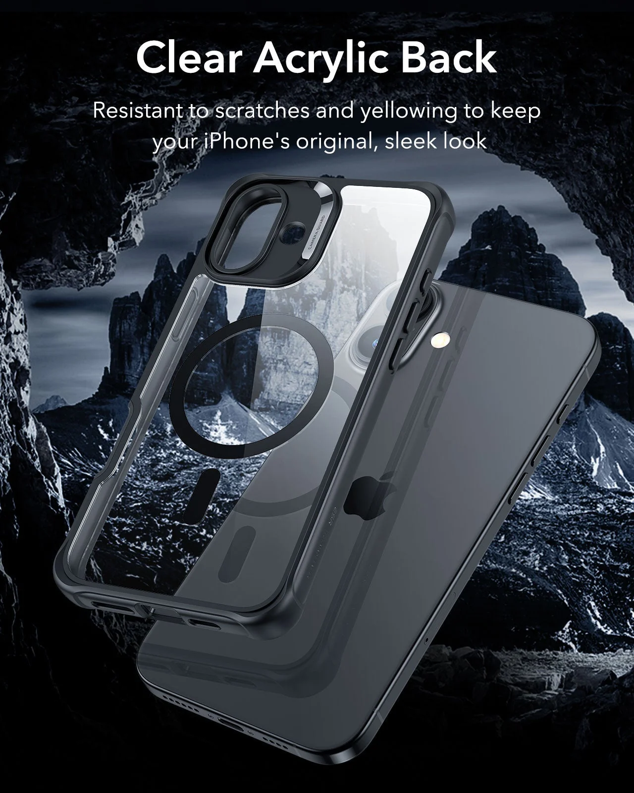 iPhone 16 Plus Armor Tough Case (HaloLock) - Frosted Pink - Image 8