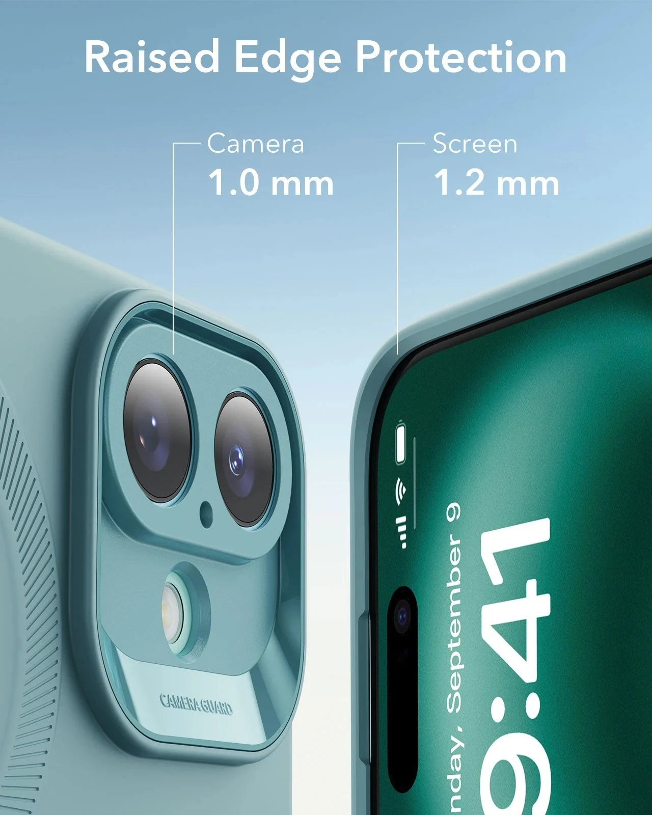 iPhone 16 Plus Cloud Soft Magnetic Case (Camera Control) - Teal - Image 8