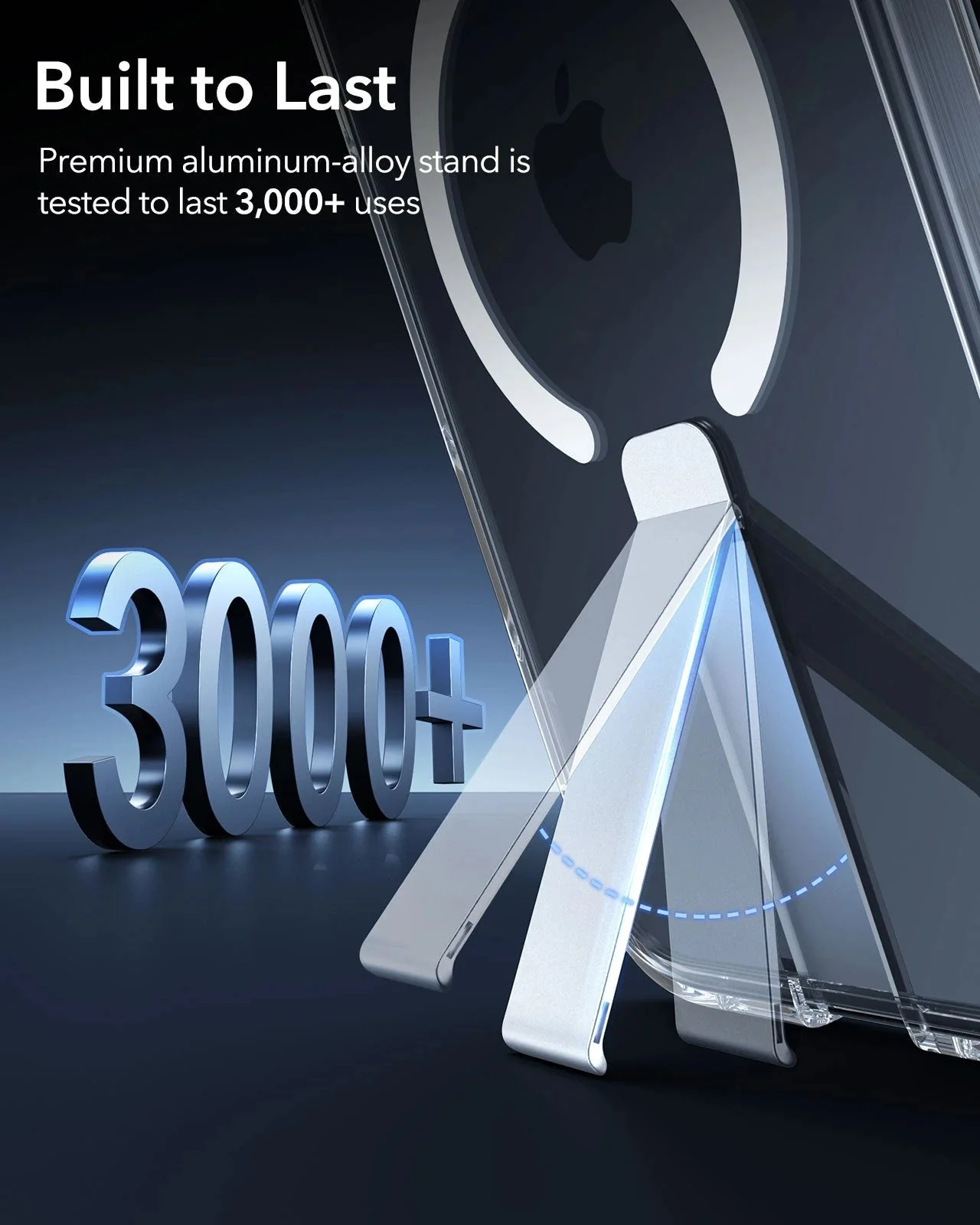 iPhone 16 Pro Boost Flickstand Case (HaloLock) - Frosted Pink - Image 6