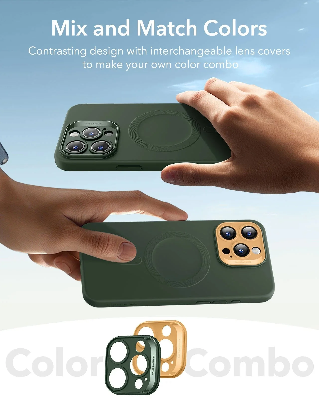 iPhone 16 Pro Cloud Soft Magnetic Case (Camera Control) - Green - Image 6
