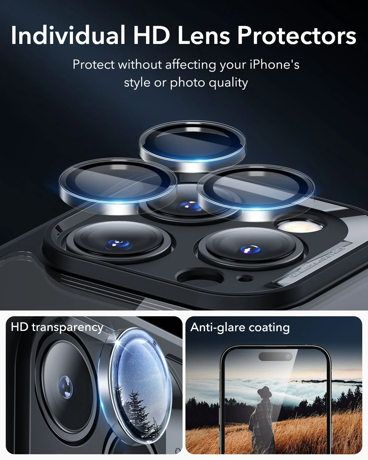 iPhone 16 Pro Max Armor Tough Case (HaloLock) - Clear - Image 6