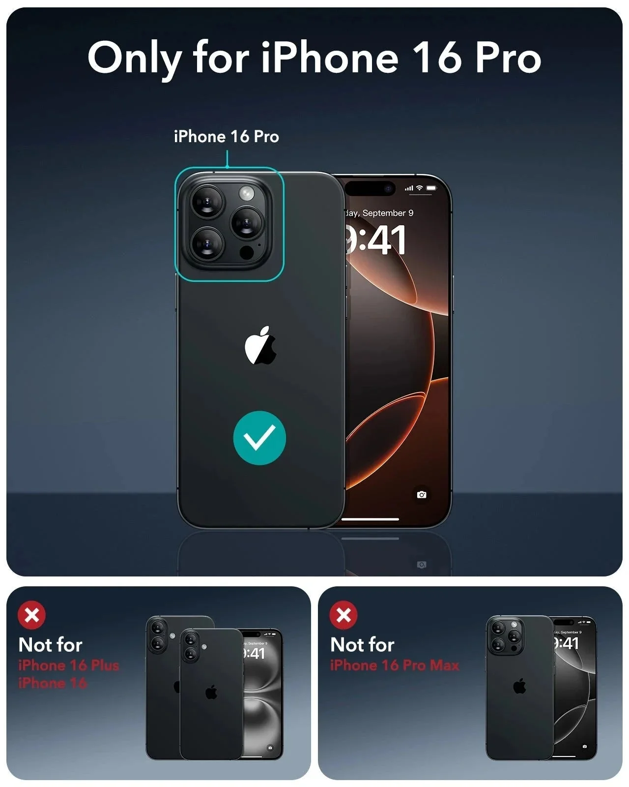 iPhone 16 Pro Max UltraFit Armorite Privacy Screen Protector - 3 Pack - Image 10