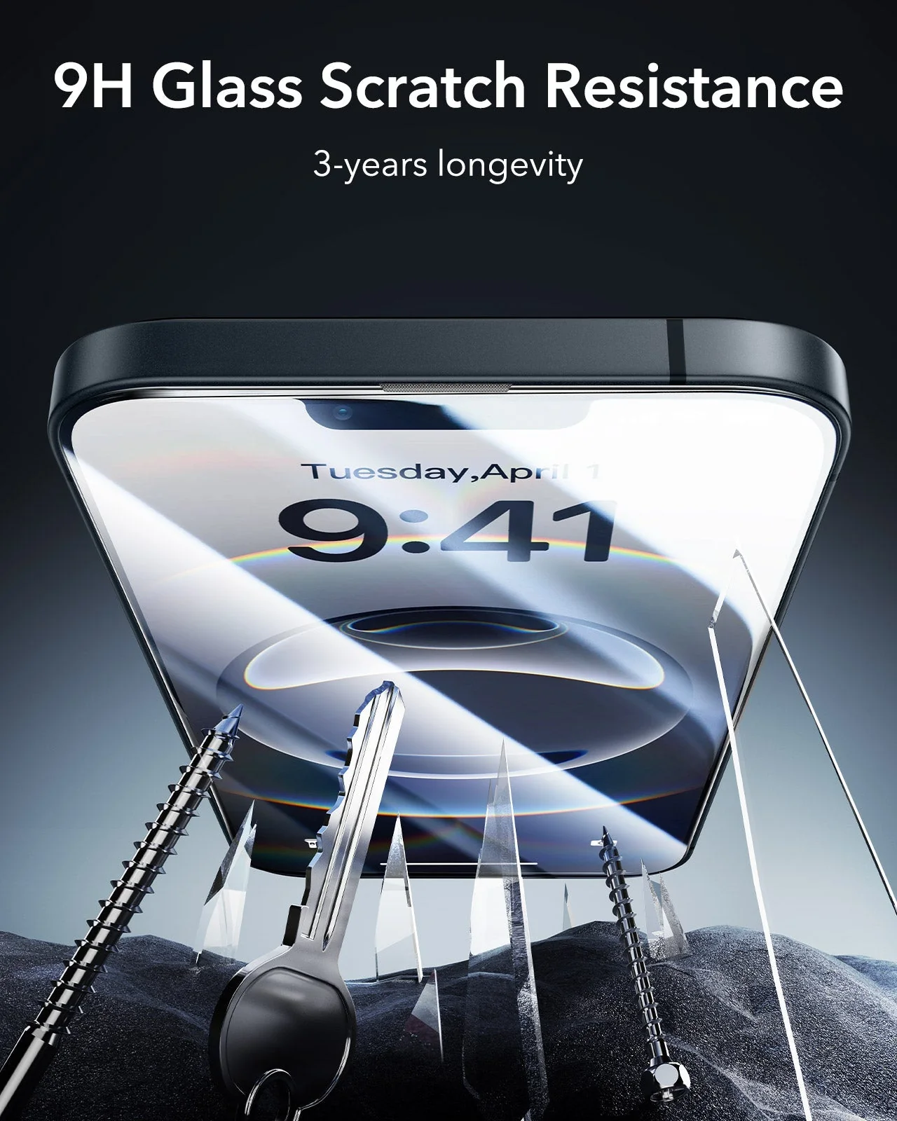 iPhone 16e HaloLock Cyber Tough Case Protection Bundle - Black - Image 15