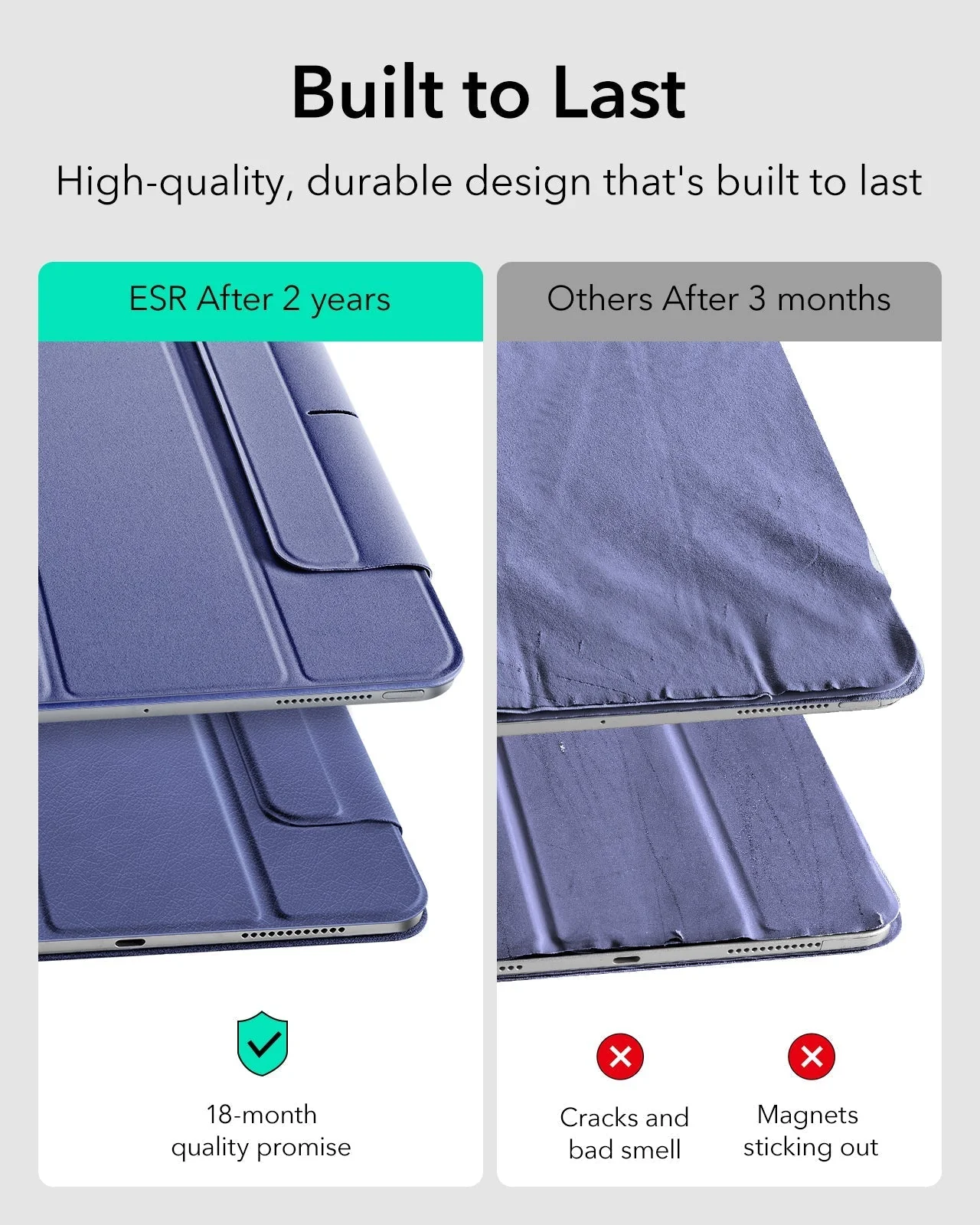 iPad Pro 13" (2025) Rebound Magnetic Case - Lavender - Image 5