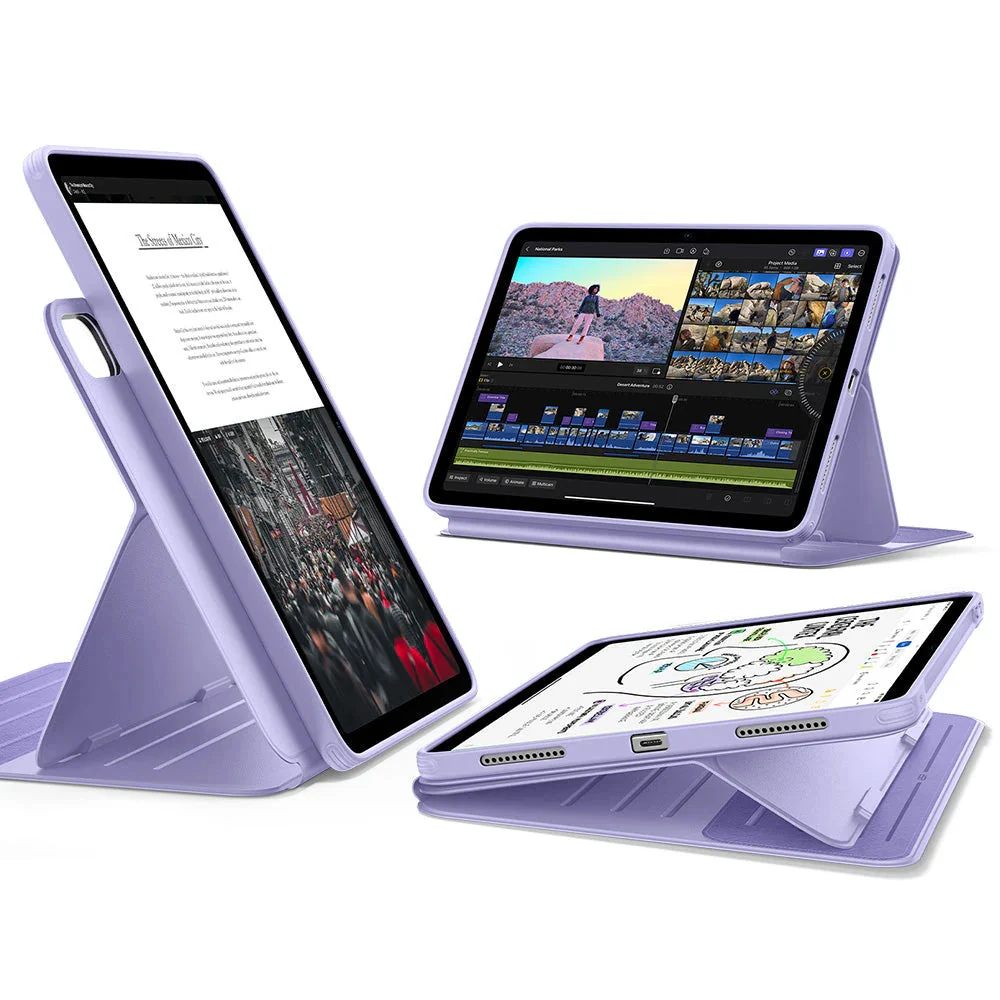 iPad Air 13" (M4) 2026 Shift Magnetic Case - Light Purple