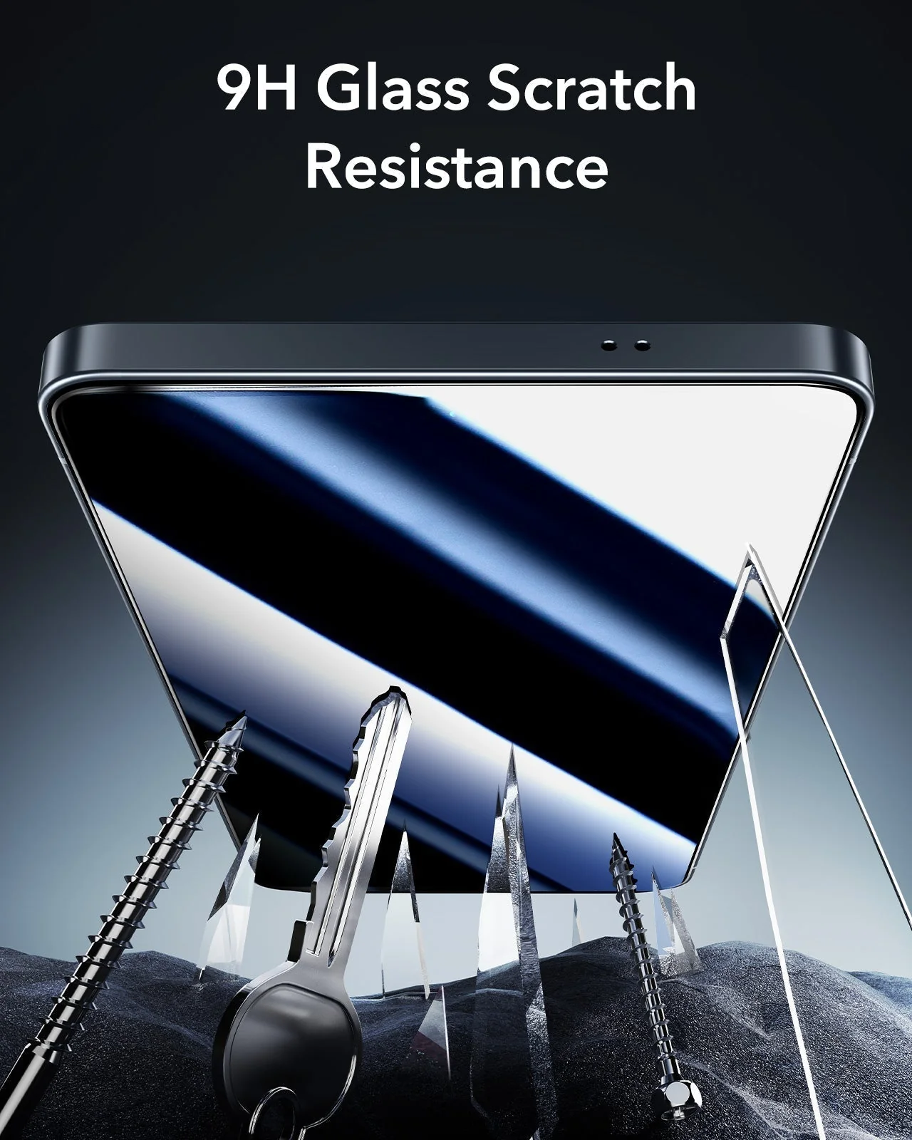 Galaxy S26 Ultra Bundle Cyber Tough Magnetic Case (Stash Stand) and Armorite® Privacy Screen Protector - Navy Blue - Image 12