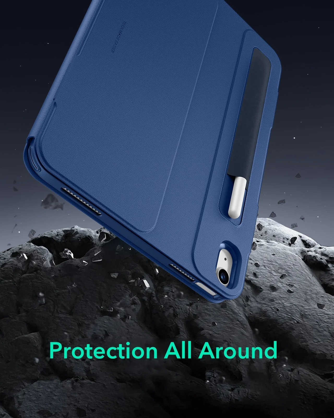 iPad 11" (A16) 2025 Bundle Shift Magnetic Case & Armorite® Protection - Navy Blue - Image 8