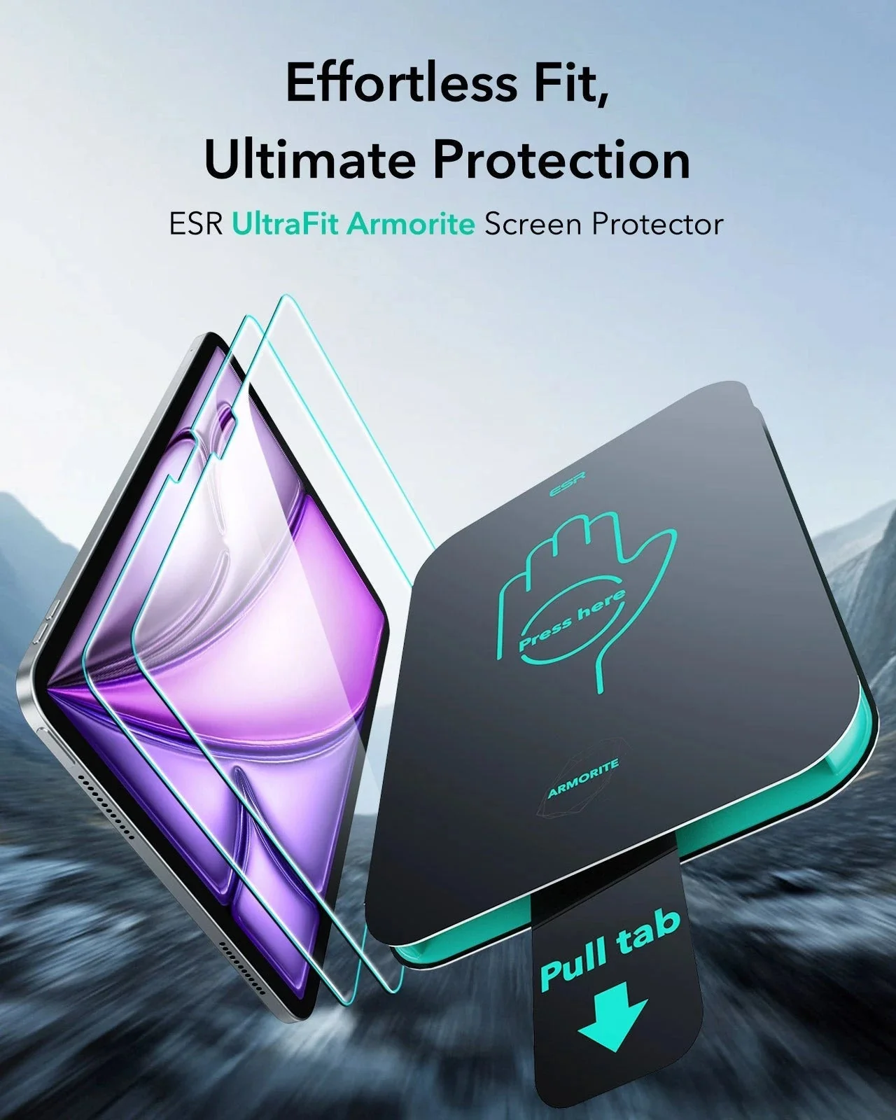 iPad Air 13" (M3) 2025 Bundle Shift Magnetic Case & Armorite® Protection - Navy Blue - Image 9