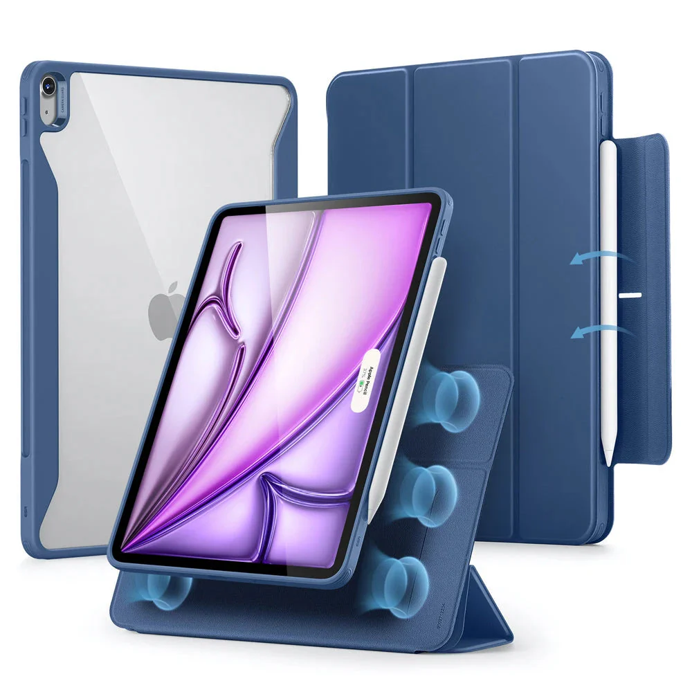 iPad Air 13" (M4) 2026 Rebound Hybrid Case 360 - Navy Blue