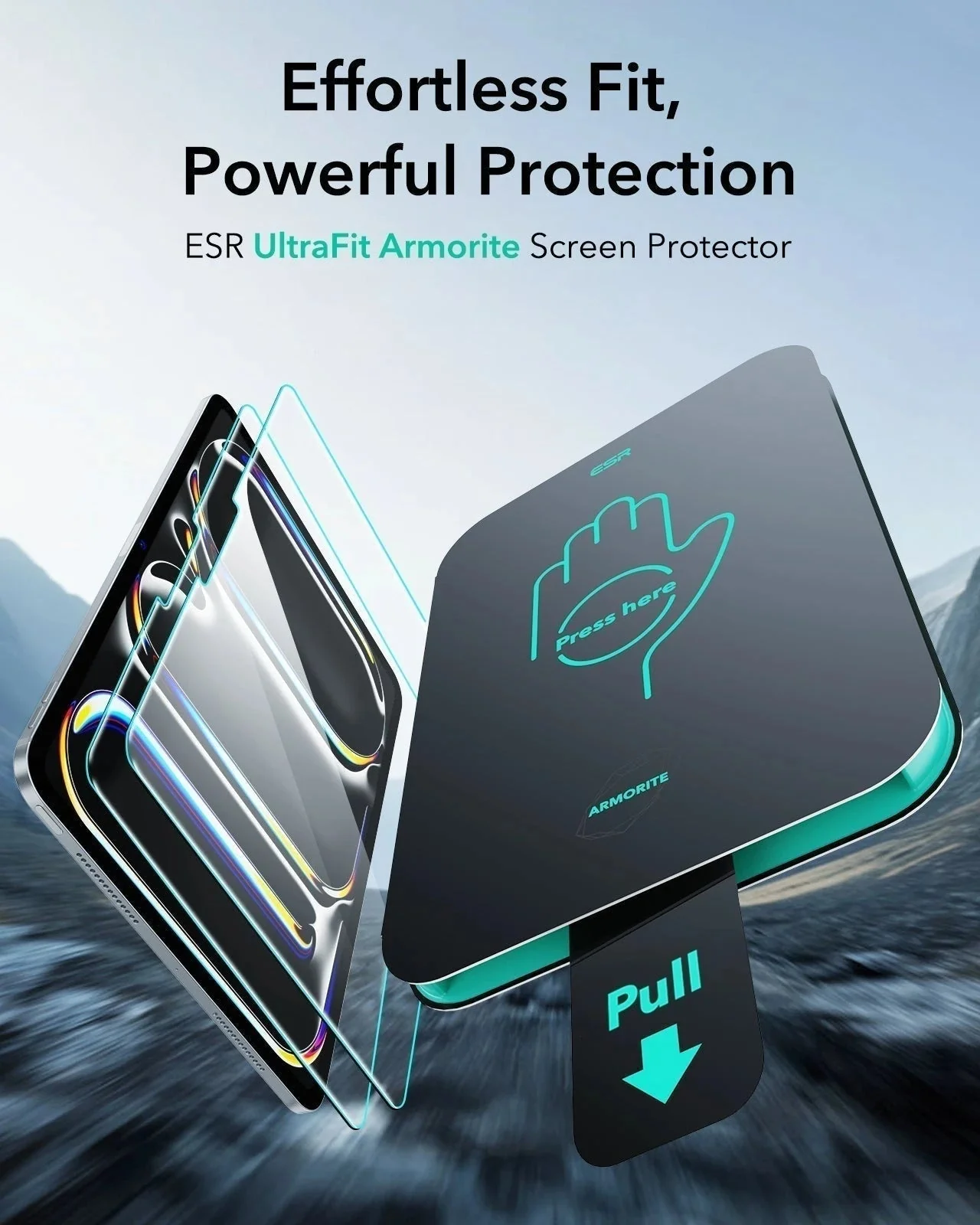 iPad Pro 11" (2025) Bundle Shift Magnetic Case & Armorite® Protection - Navy Blue - Image 9