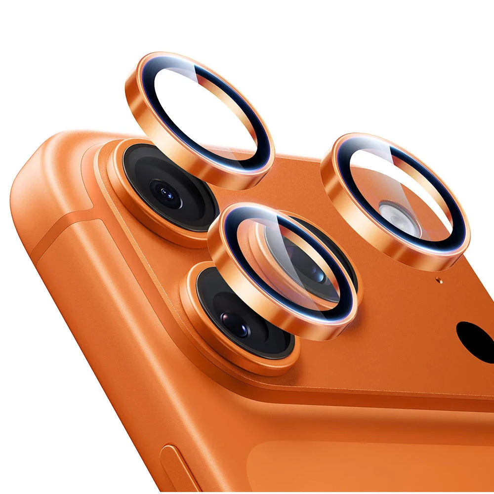 iPhone 17 Pro Max/17 Pro Armorite®️ Camera Lens Protector - Orange