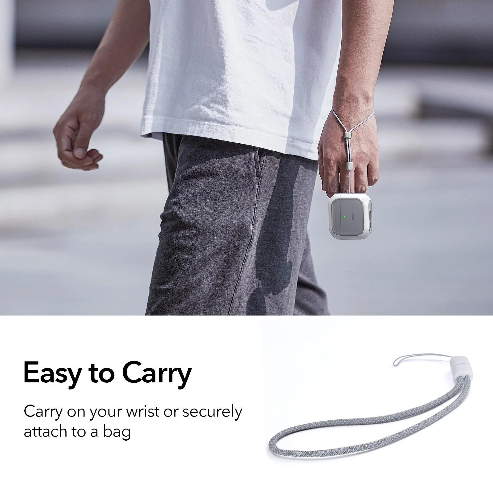 Orbit Hybrid Snap-and-Charge Bundle for AirPods 4 - Black - Image 8