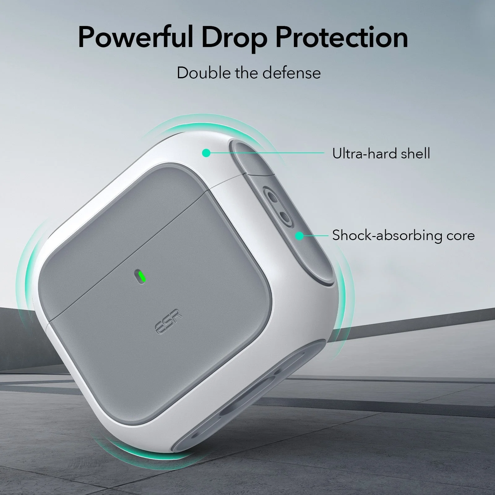 Orbit Hybrid Snap-and-Charge Bundle for AirPods 4 - Blue - Image 6
