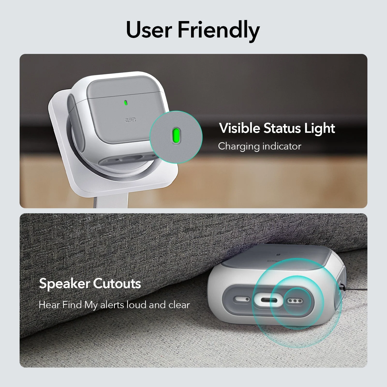 Orbit Hybrid Snap-and-Charge Bundle for AirPods 4 - Blue - Image 9
