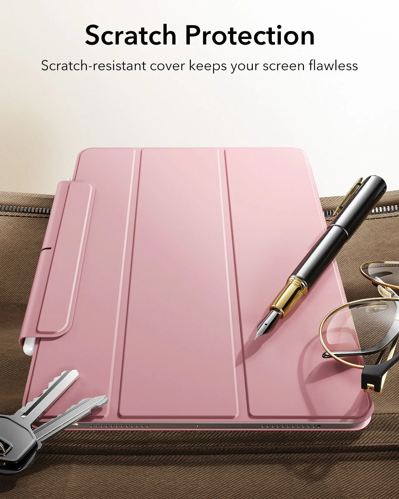 iPad Air 11" (M4) 2026 Rebound Magnetic Case - Pink - Image 9