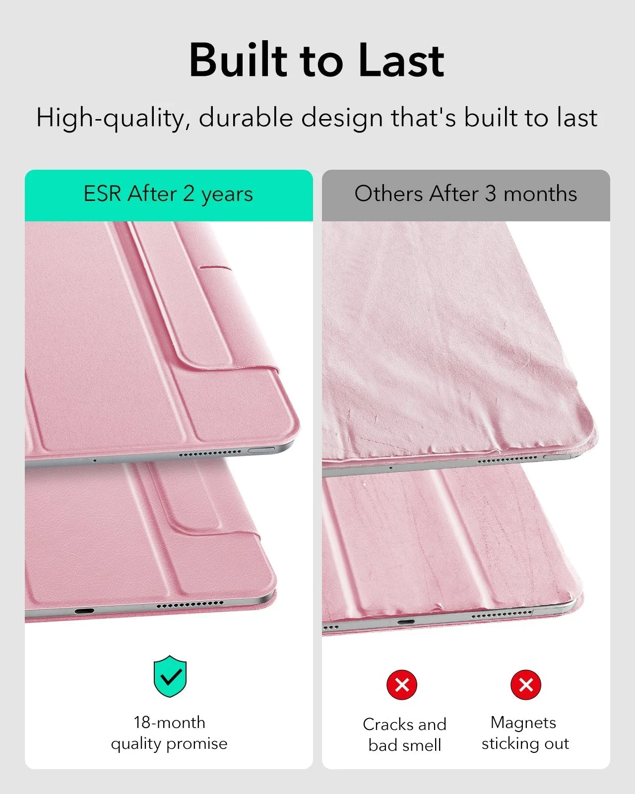 iPad Pro 13ʺ (2025) Rebound Protection Bundle - Pink - Image 5