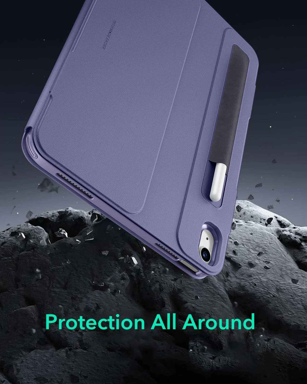 iPad 11" (A16) 2025 Bundle Shift Magnetic Case & Armorite® Protection - Purple - Image 8