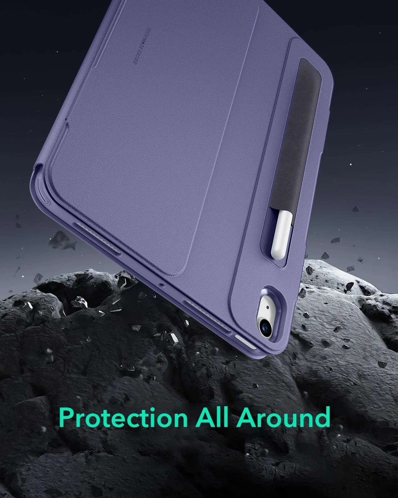 iPad Air 11" (M3) 2025 Bundle Shift Magnetic Case & Armorite® Protection - Purple - Image 8