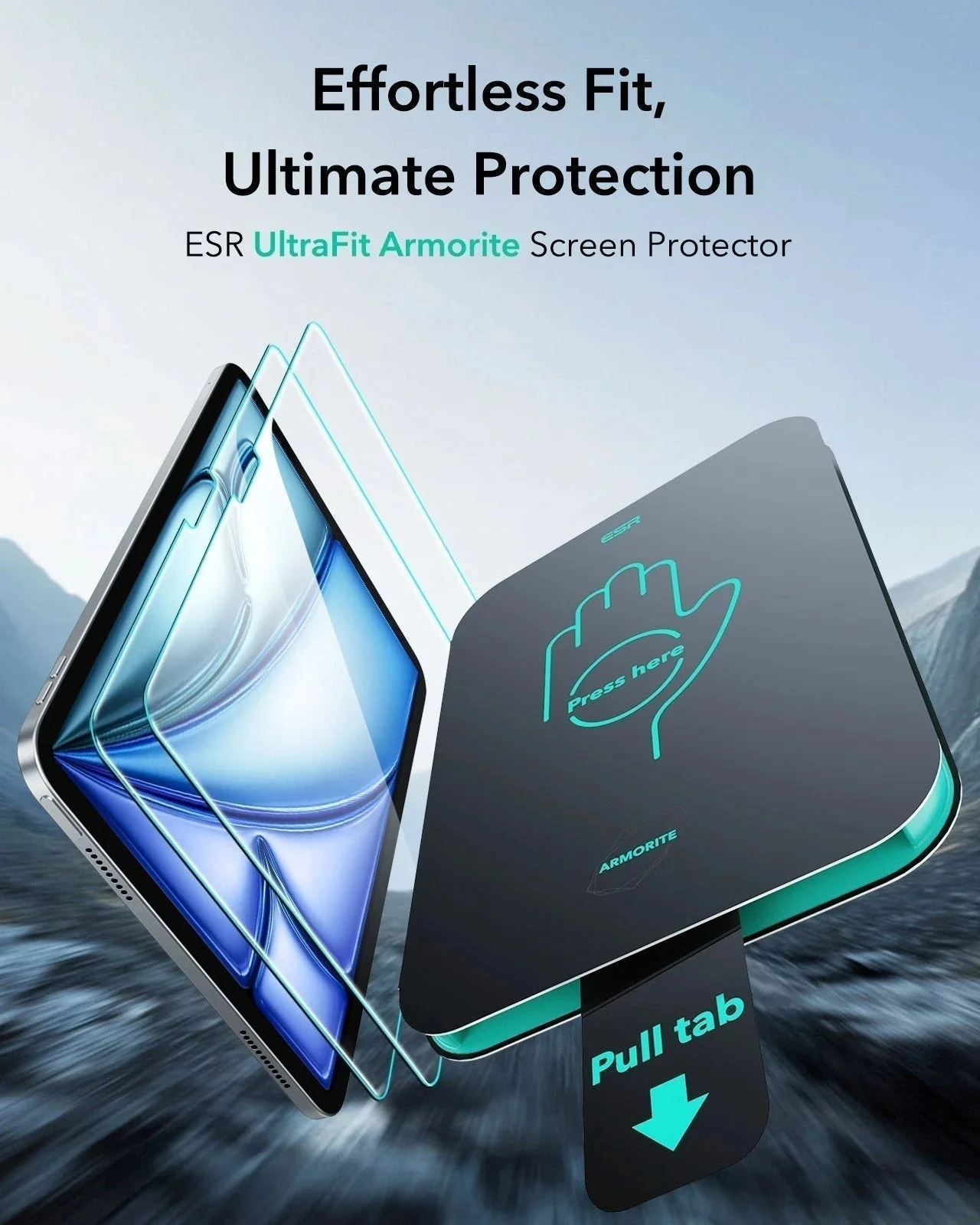 iPad Air 11" (M3) 2025 Bundle Shift Magnetic Case & Armorite® Protection - Purple - Image 9