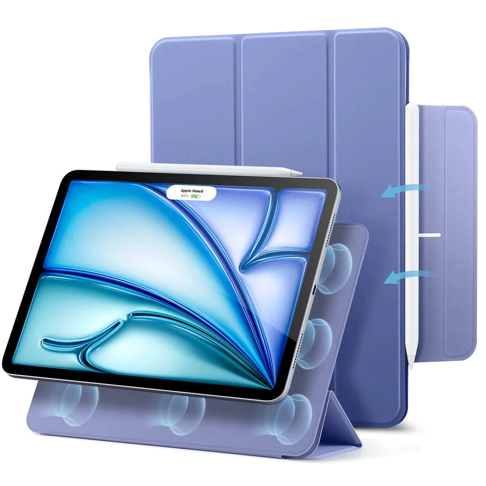 iPad Air 11" (M4) 2026 Rebound Magnetic Case - Purple