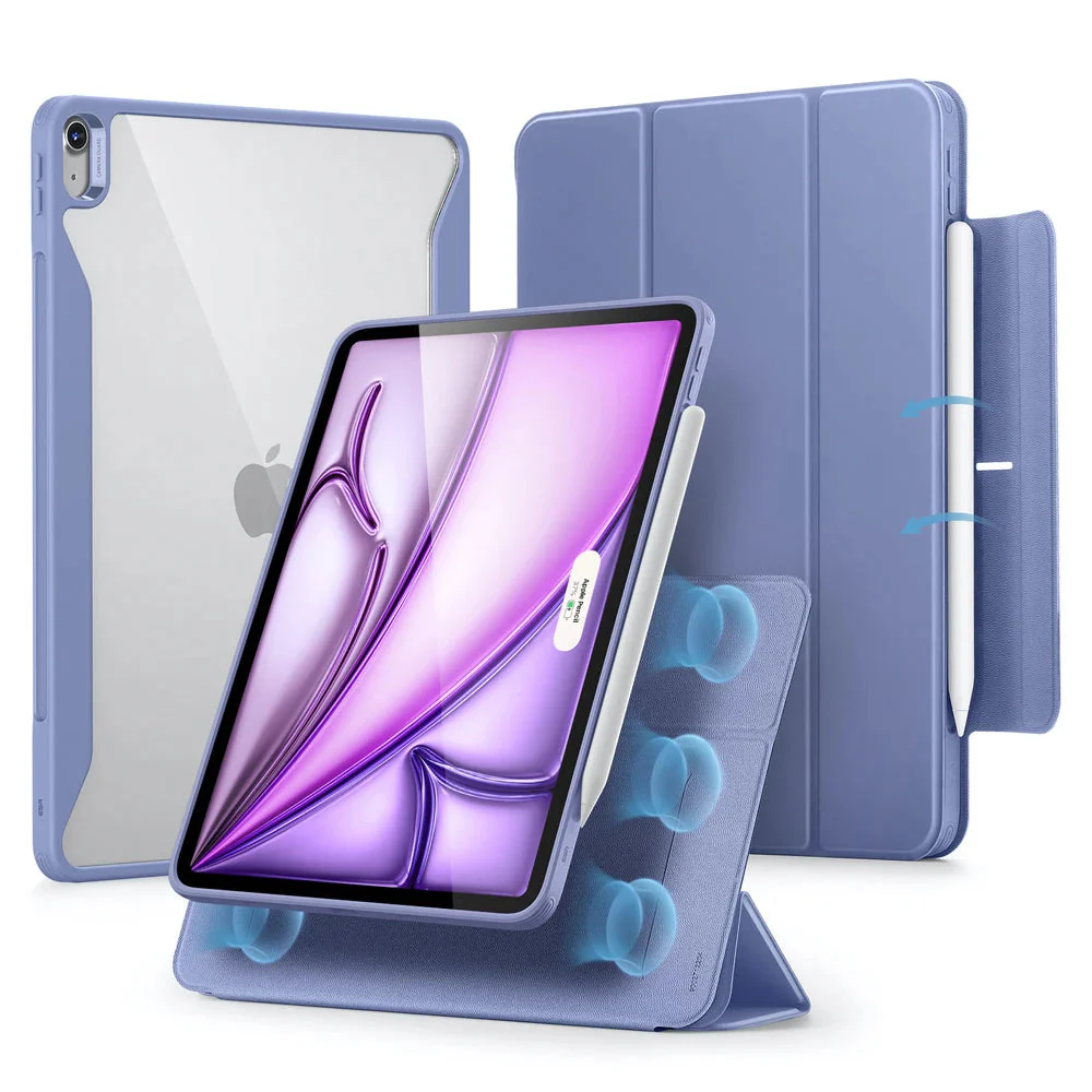 iPad Air 13" (M4) 2026 Rebound Hybrid Case 360 - Purple