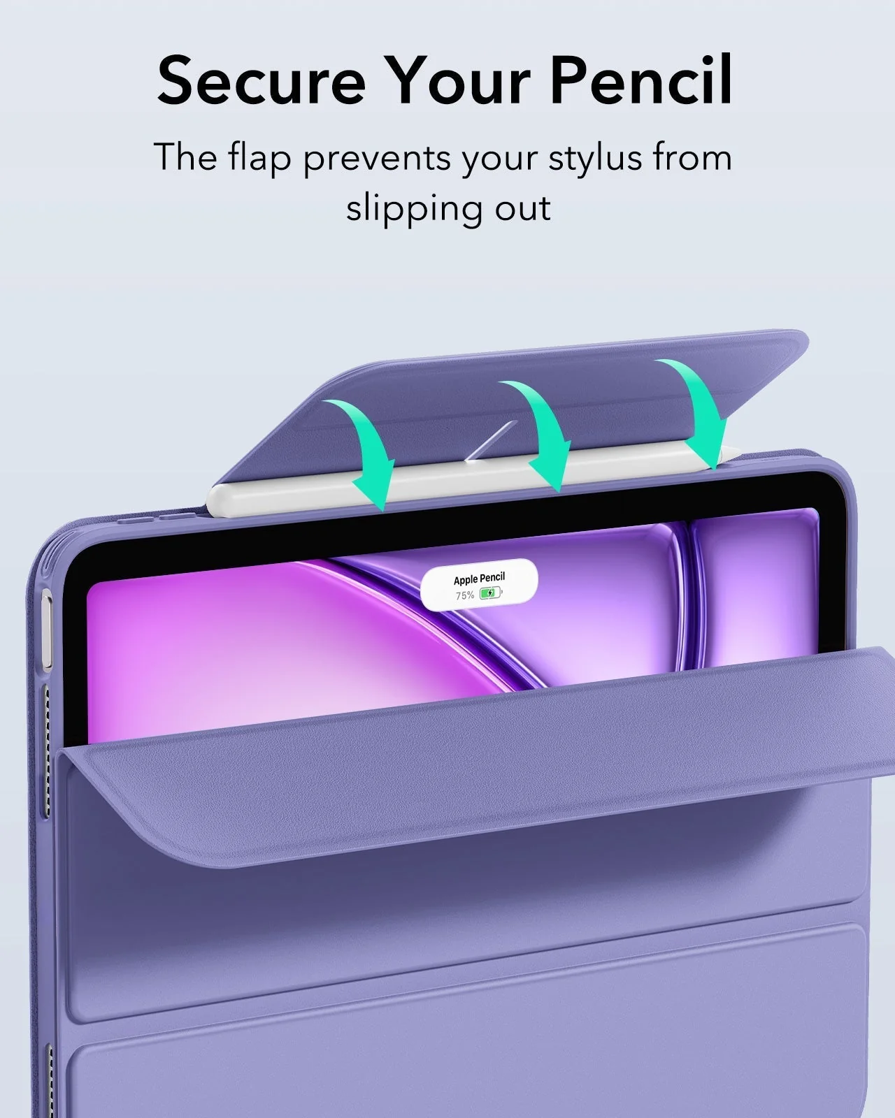 iPad Air 13" (M4) 2026 Rebound Hybrid Case 360 - Purple - Image 8
